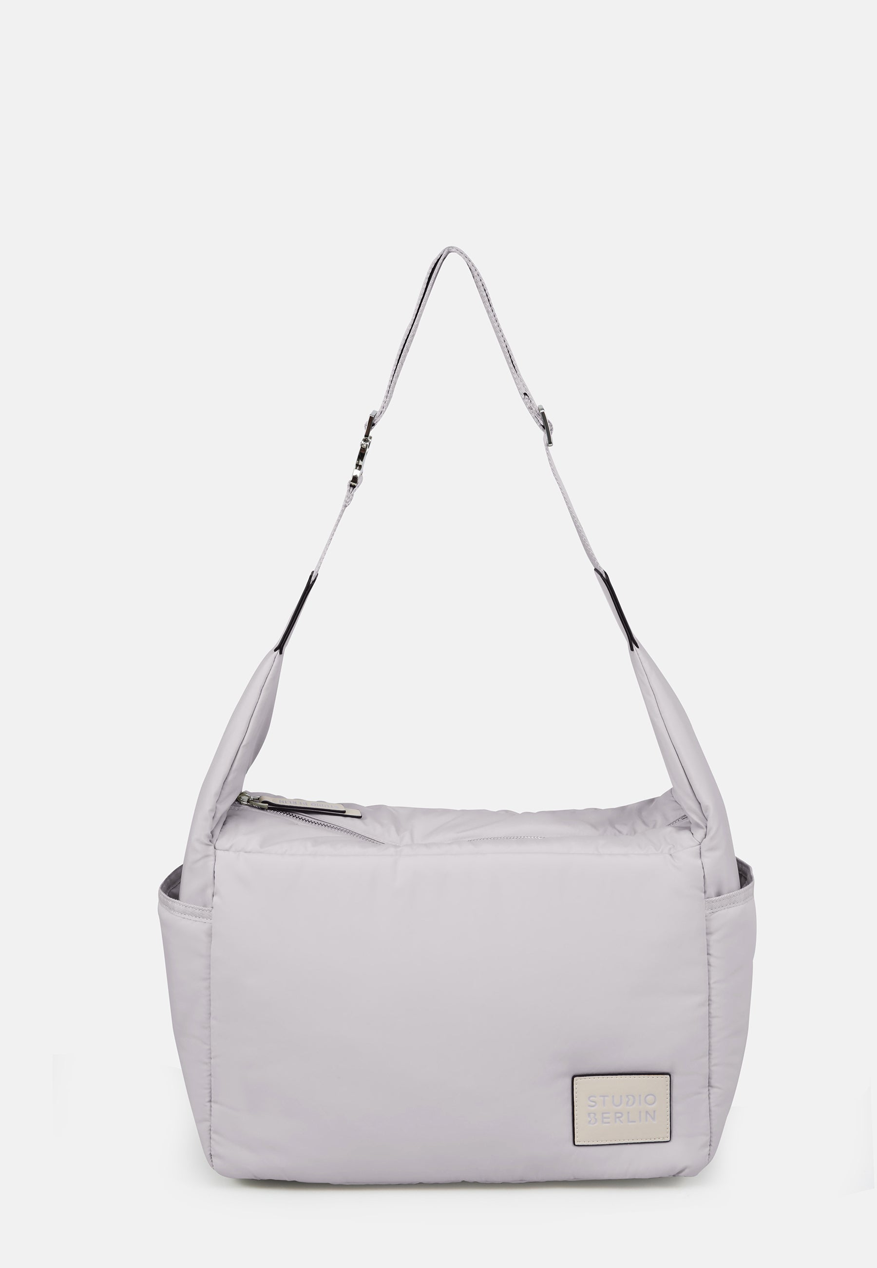 StudioBerlin- Handtaschen>Unisex>Nylontaschen>Crossbody Taschen- FRIEDRICHSHAIN CITY MATT-black / OS-oatmeal / OS-light grey / OS-sage green / OS-dark khaki / OS-dark navy / OS-dusty pink / OS