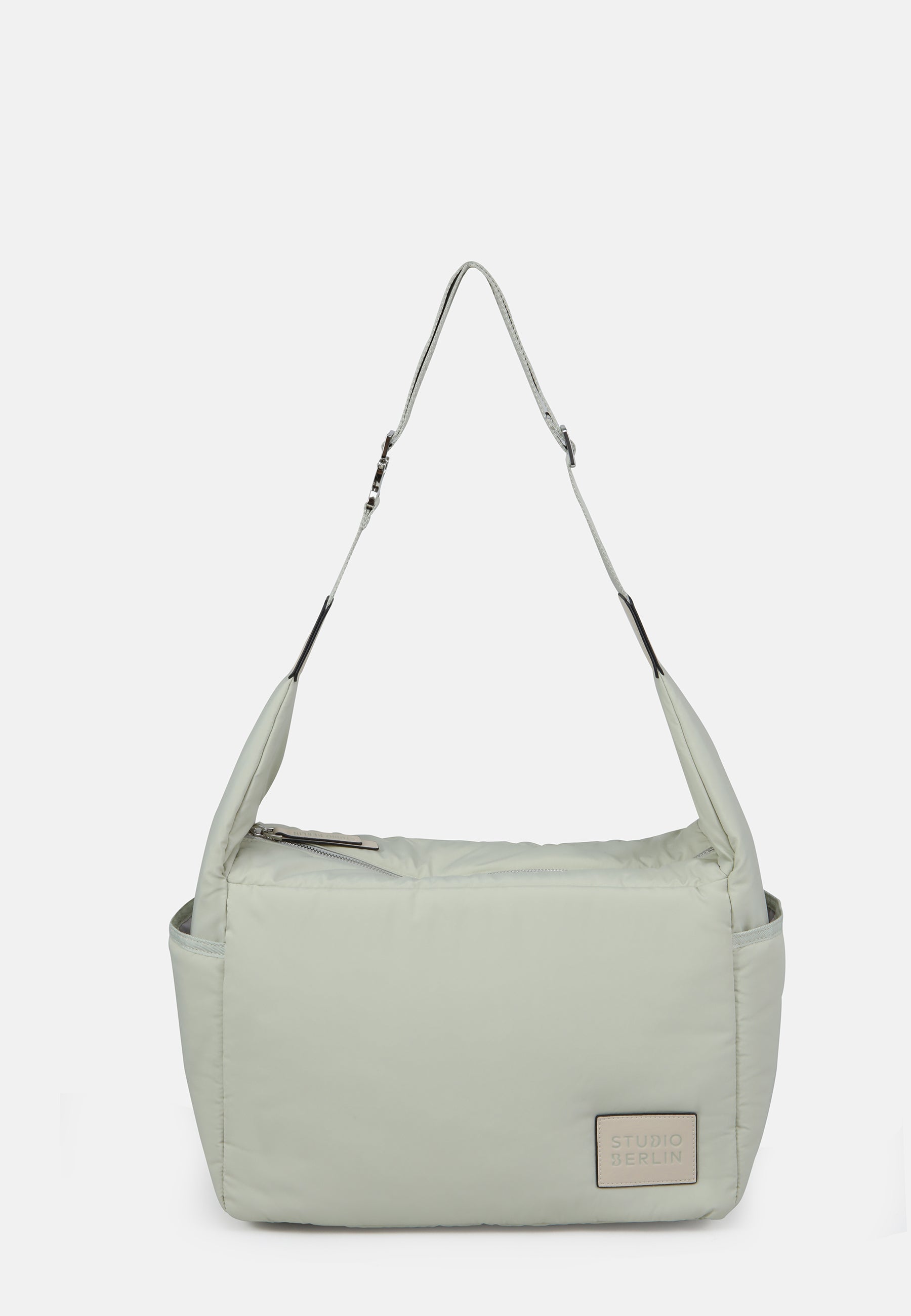 StudioBerlin- Handtaschen>Unisex>Nylontaschen>Crossbody Taschen- FRIEDRICHSHAIN CITY MATT-black / OS-oatmeal / OS-light grey / OS-sage green / OS-dark khaki / OS-dark navy / OS-dusty pink / OS