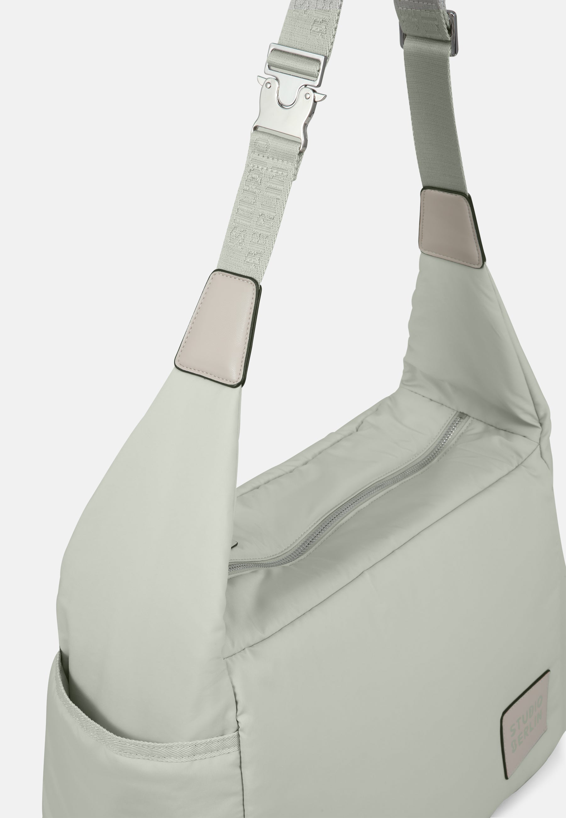 StudioBerlin- Handtaschen>Unisex>Nylontaschen>Crossbody Taschen- FRIEDRICHSHAIN CITY MATT-black / OS-oatmeal / OS-light grey / OS-sage green / OS-dark khaki / OS-dark navy / OS-dusty pink / OS