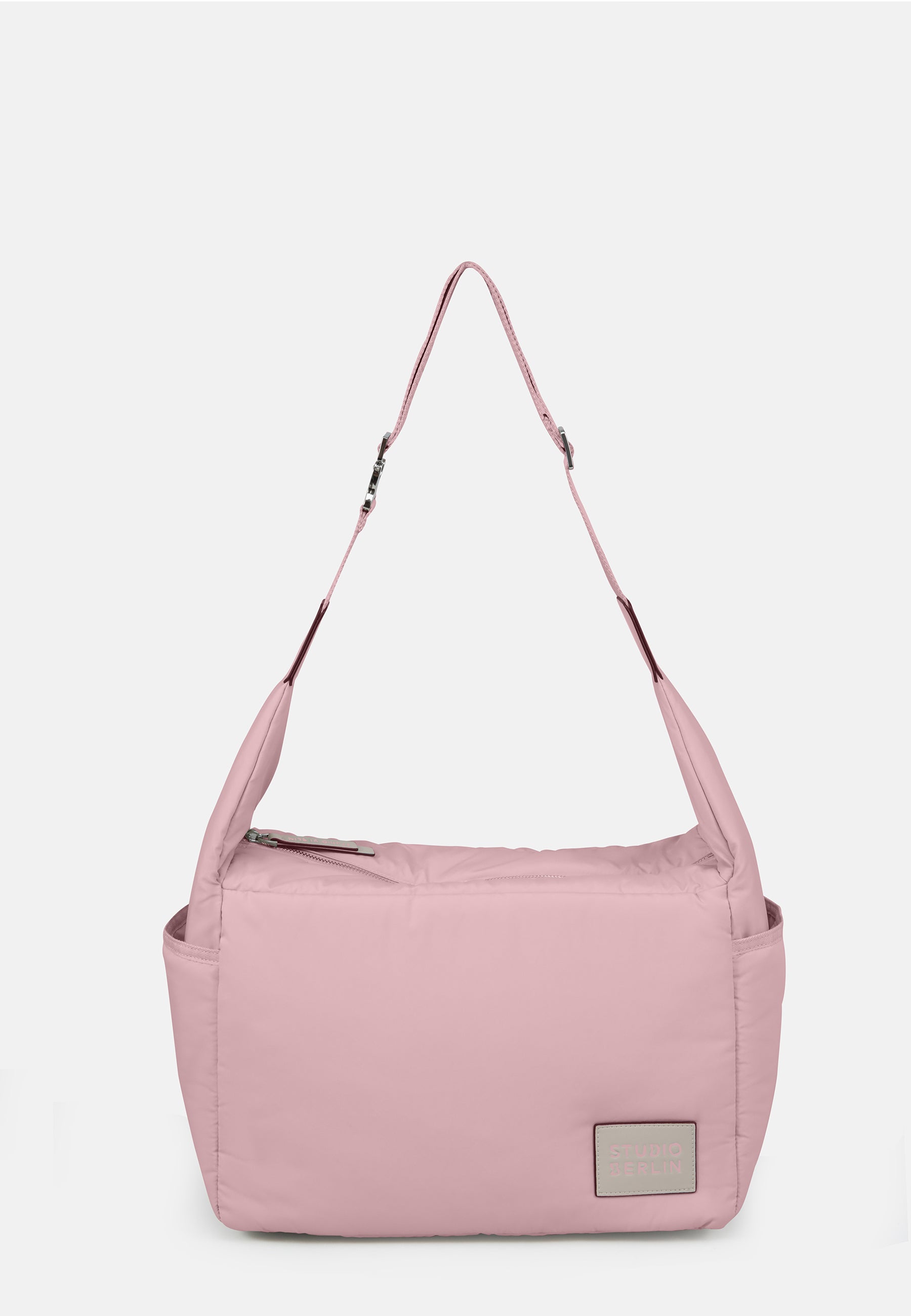 StudioBerlin- Handtaschen>Unisex>Nylontaschen>Crossbody Taschen- FRIEDRICHSHAIN CITY MATT-black / OS-oatmeal / OS-light grey / OS-sage green / OS-dark khaki / OS-dark navy / OS-dusty pink / OS