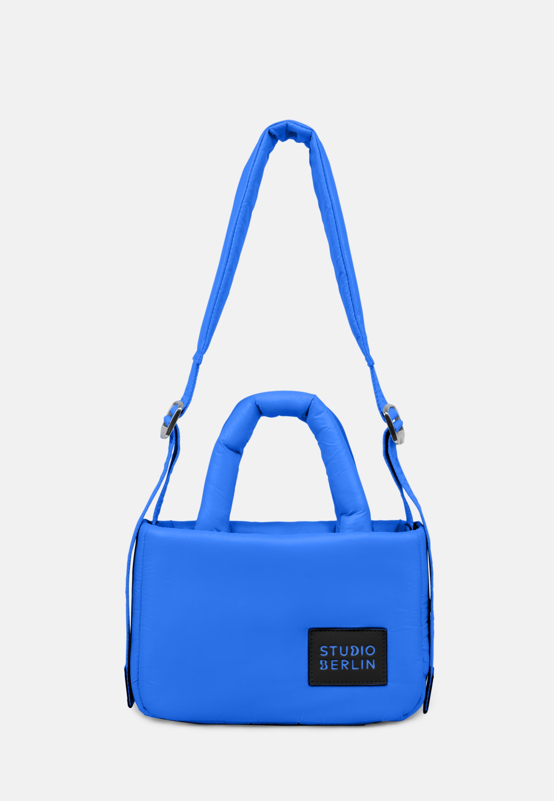 StudioBerlin- Handtaschen>Unisex>Nylontaschen>Crossbody Taschen- MITTE MINI SHINY-black / OS-caramel / OS-cobalt blue / OS-peach / OS