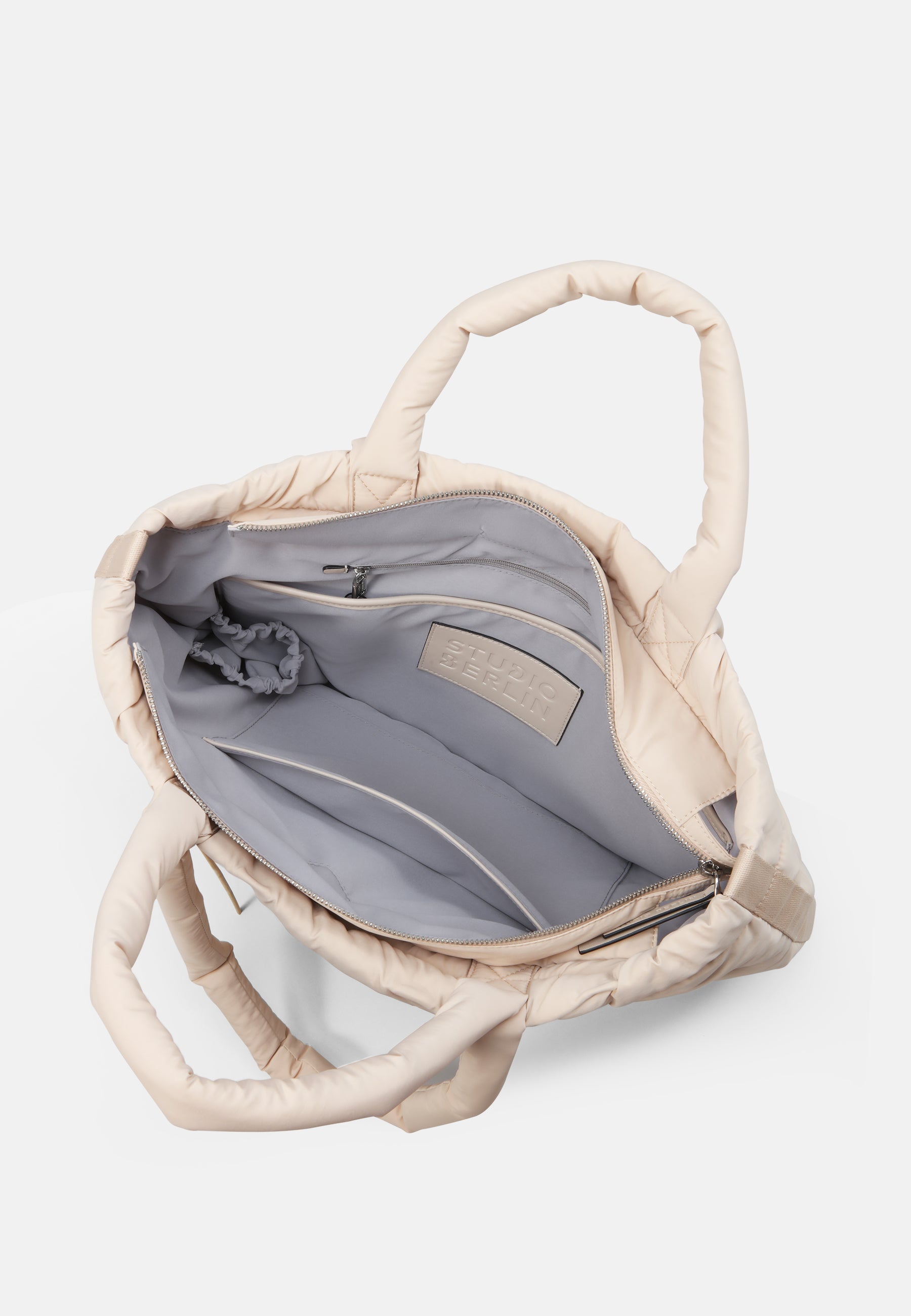 StudioBerlin- Handtaschen>Unisex>Nylontaschen>Schulter Taschen- PRENZLAU CITY PUFFY-oatmeal / OS-sage green / OS-dark navy / OS-dusty pink / OS