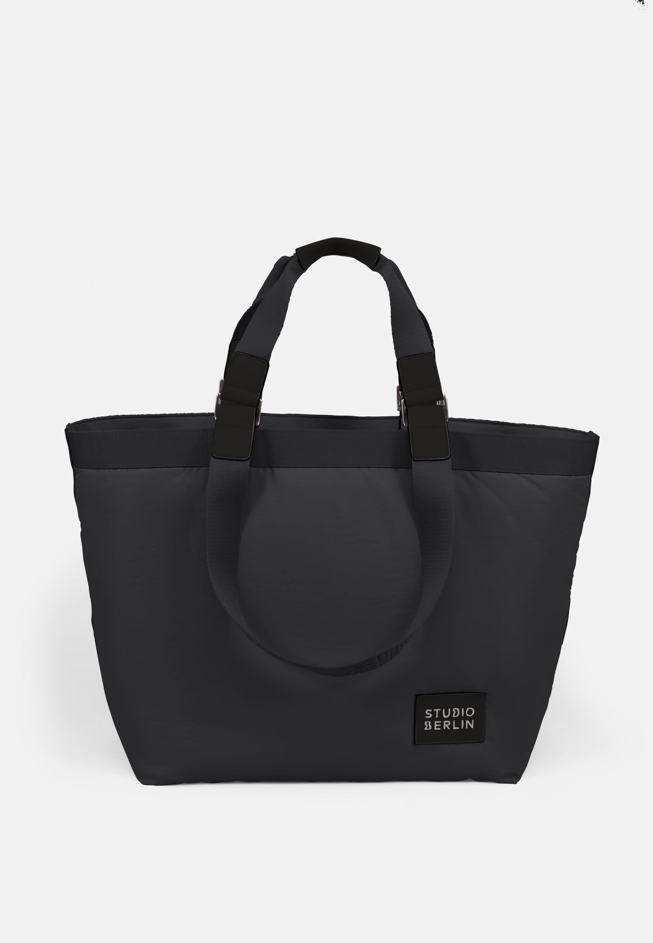 StudioBerlin- Handtaschen>Unisex>Nylontaschen>Schulter Taschen- SCHONEBERG CITY MATT-black / OS-oatmeal / OS-light grey / OS-sage green / OS-dark khaki / OS-dark navy / OS-dusty pink / OS