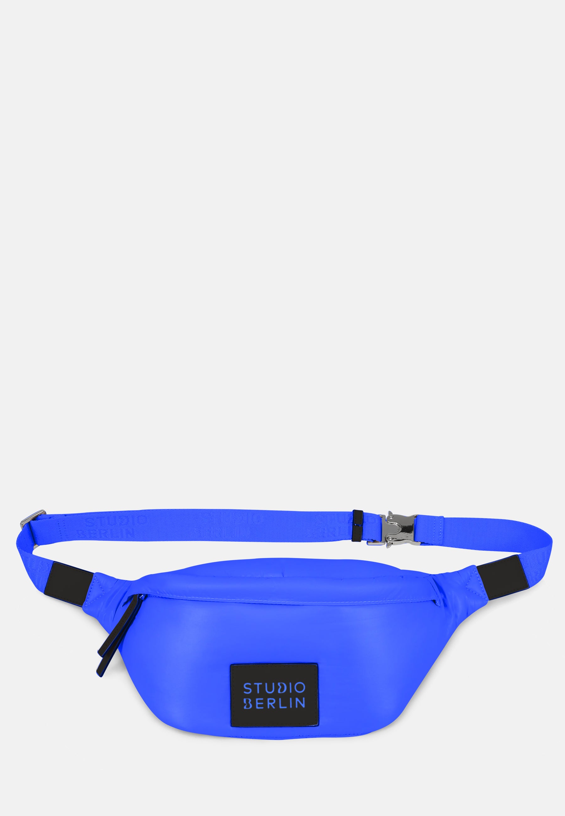 StudioBerlin- Handtaschen>Unisex>Nylontaschen>Crossbody Taschen- SPANDAU MINI SHINY-black / OS-caramel / OS-cobalt blue / OS-peach / OS