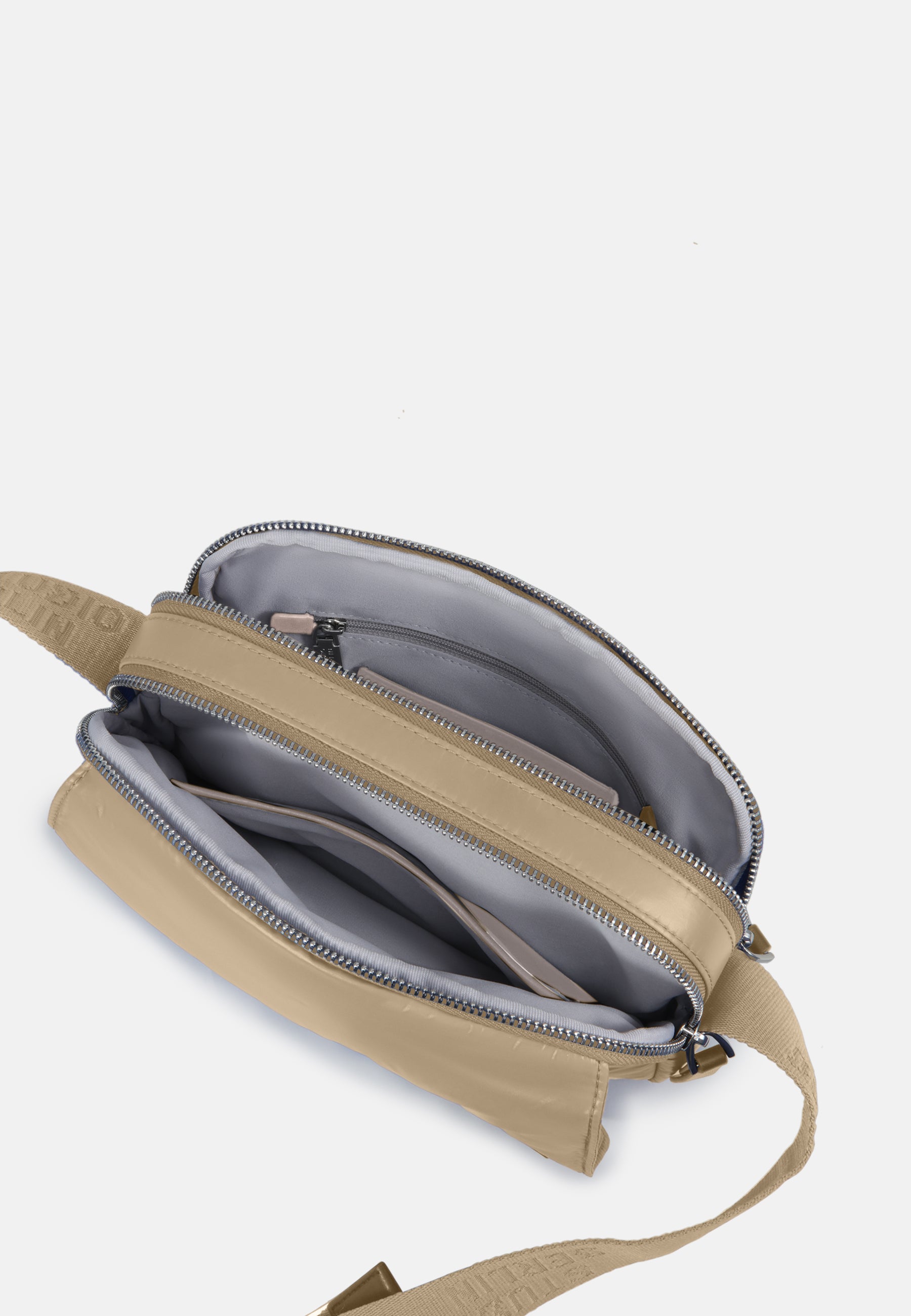 StudioBerlin- Handtaschen>Unisex>Nylontaschen>Crossbody Taschen- DAHLEM MINI SHINY-black / OS-caramel / OS-cobalt blue / OS-peach / OS
