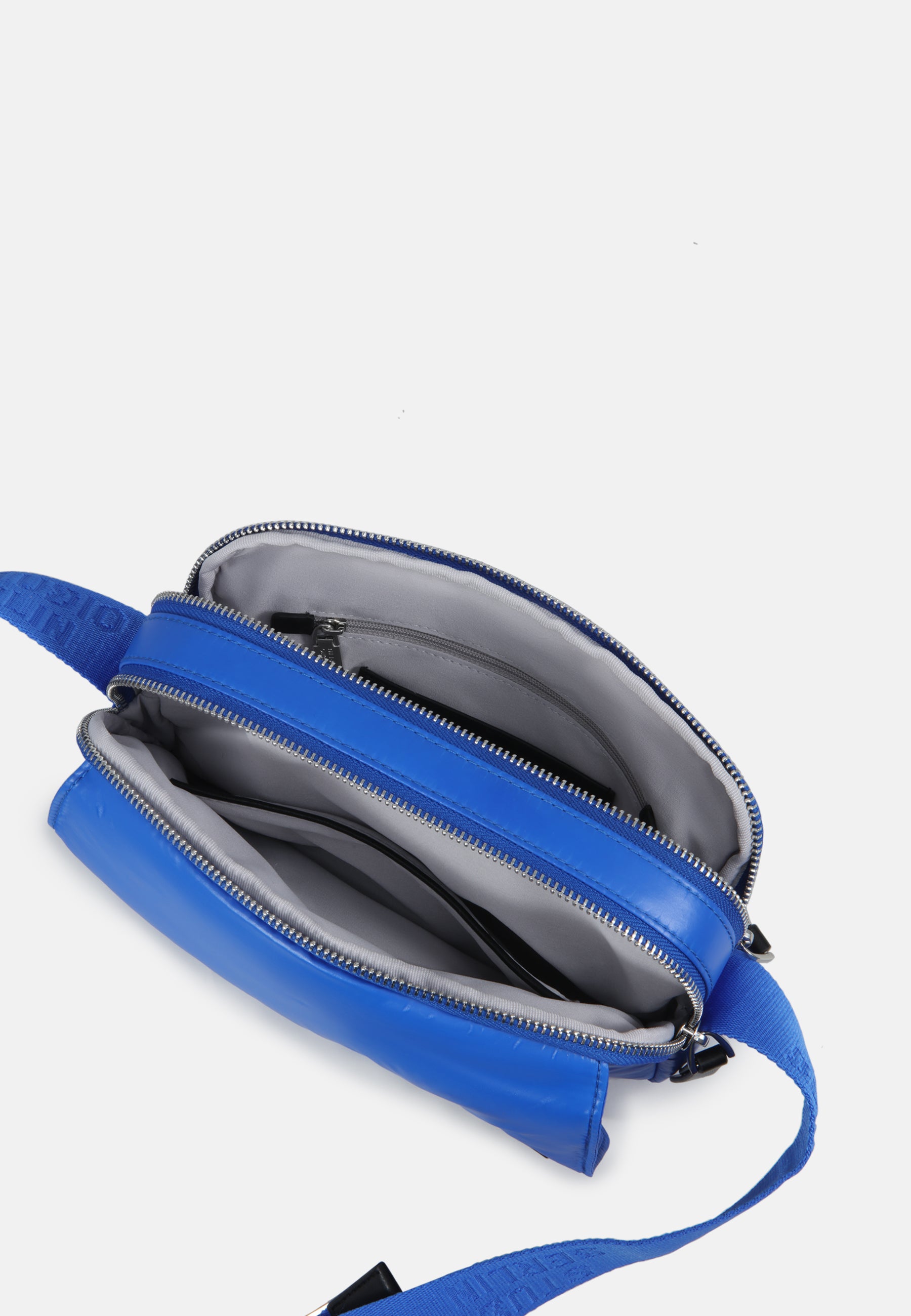 StudioBerlin- Handtaschen>Unisex>Nylontaschen>Crossbody Taschen- DAHLEM MINI SHINY-black / OS-caramel / OS-cobalt blue / OS-peach / OS