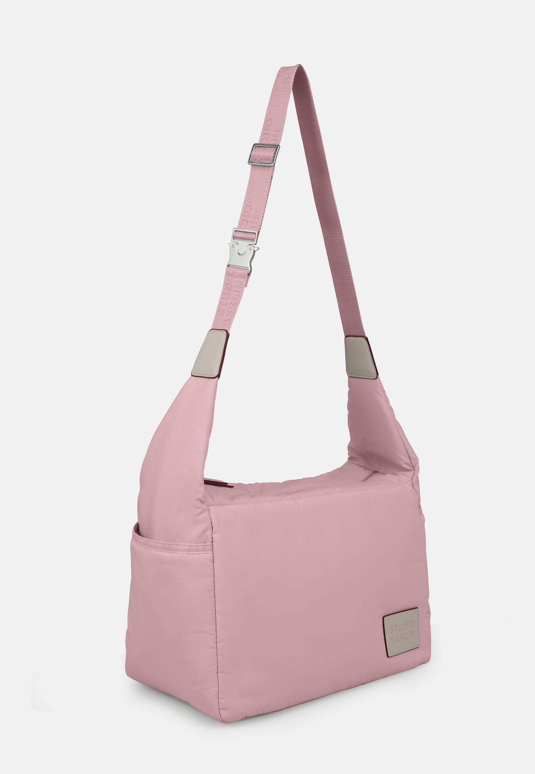 StudioBerlin- Handtaschen>Unisex>Nylontaschen>Crossbody Taschen- FRIEDRICHSHAIN CITY MATT-black / OS-oatmeal / OS-light grey / OS-sage green / OS-dark khaki / OS-dark navy / OS-dusty pink / OS