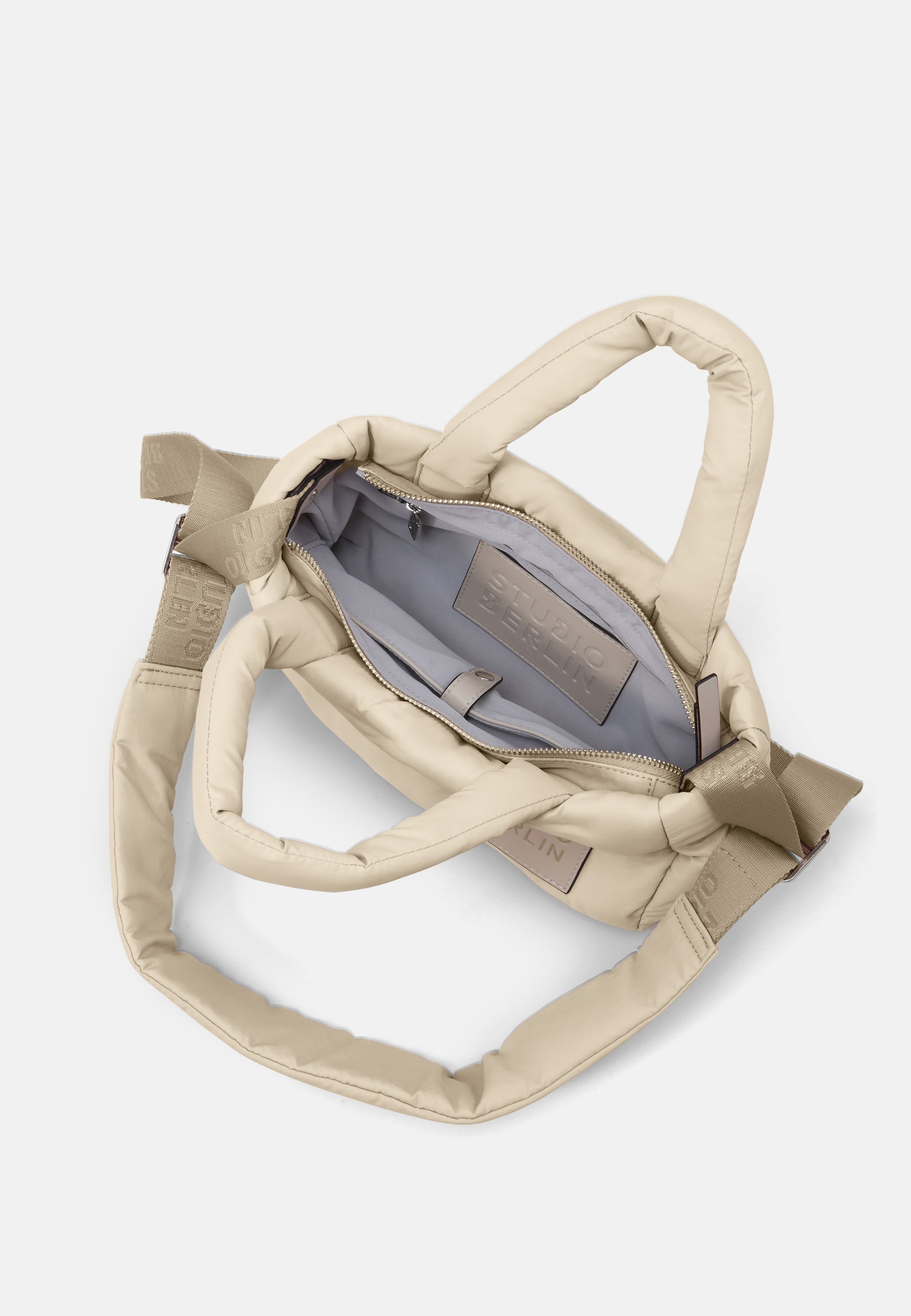StudioBerlin- Handtaschen>Unisex>Nylontaschen>Crossbody Taschen- MITTE MINI PUFFY-oatmeal / OS-sage green / OS-dark navy / OS-dusty pink / OS