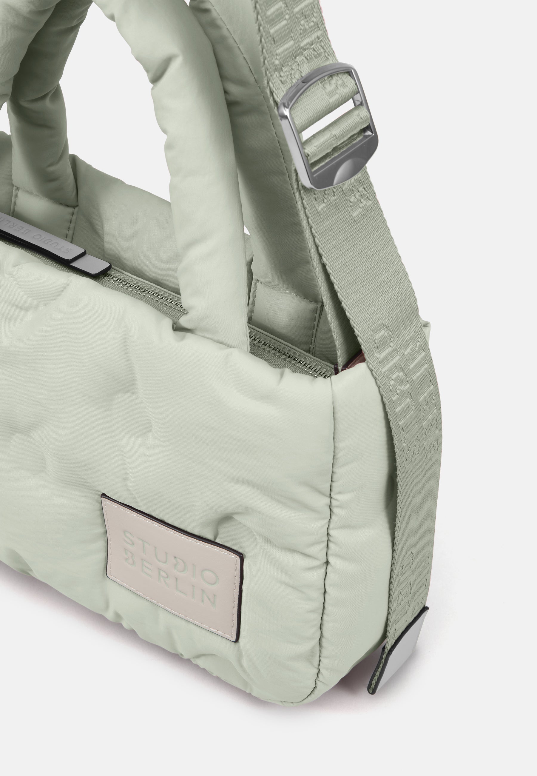StudioBerlin- Handtaschen>Unisex>Nylontaschen>Crossbody Taschen- MITTE MINI PUFFY-oatmeal / OS-sage green / OS-dark navy / OS-dusty pink / OS