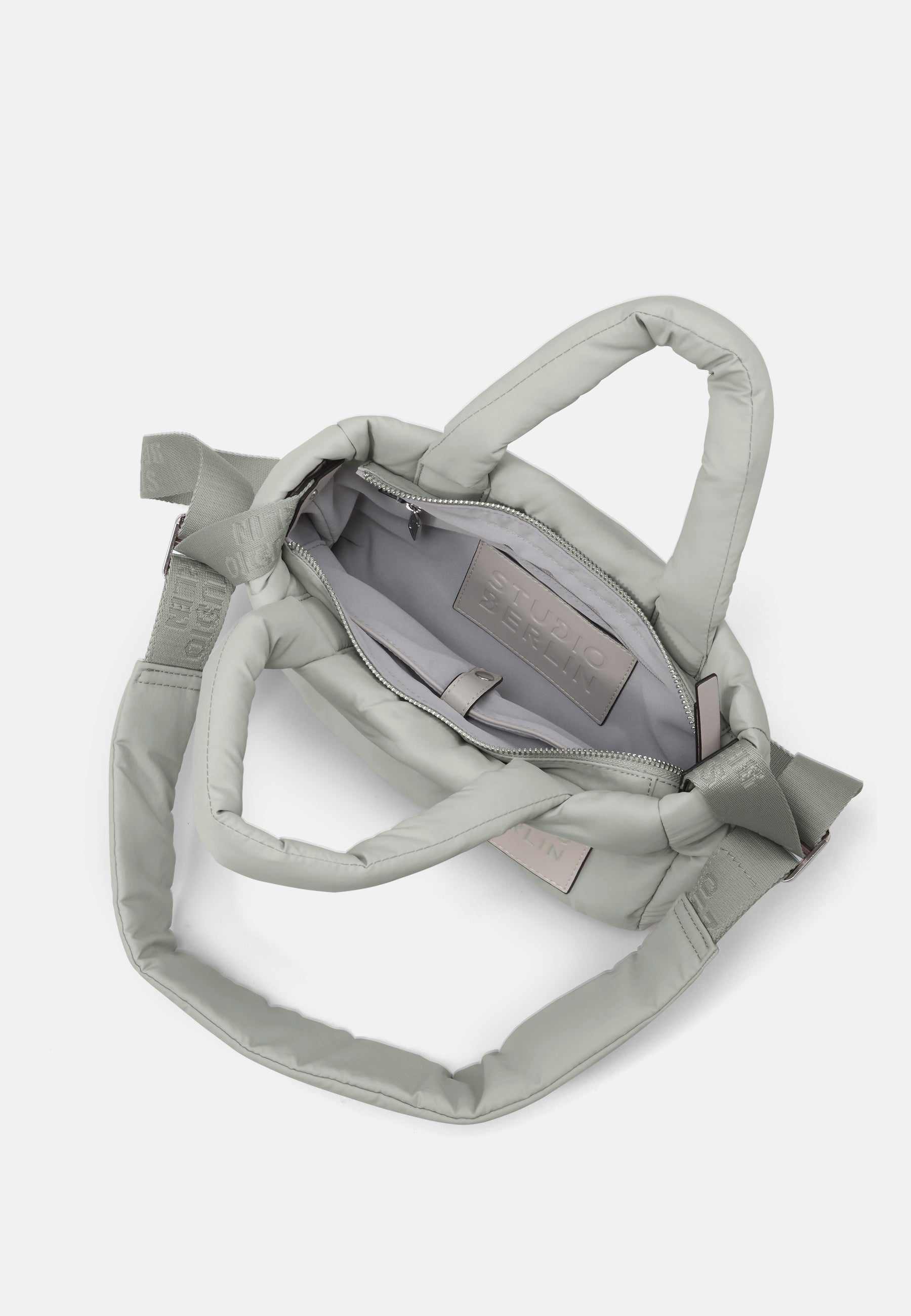 StudioBerlin- Handtaschen>Unisex>Nylontaschen>Crossbody Taschen- MITTE MINI PUFFY-oatmeal / OS-sage green / OS-dark navy / OS-dusty pink / OS
