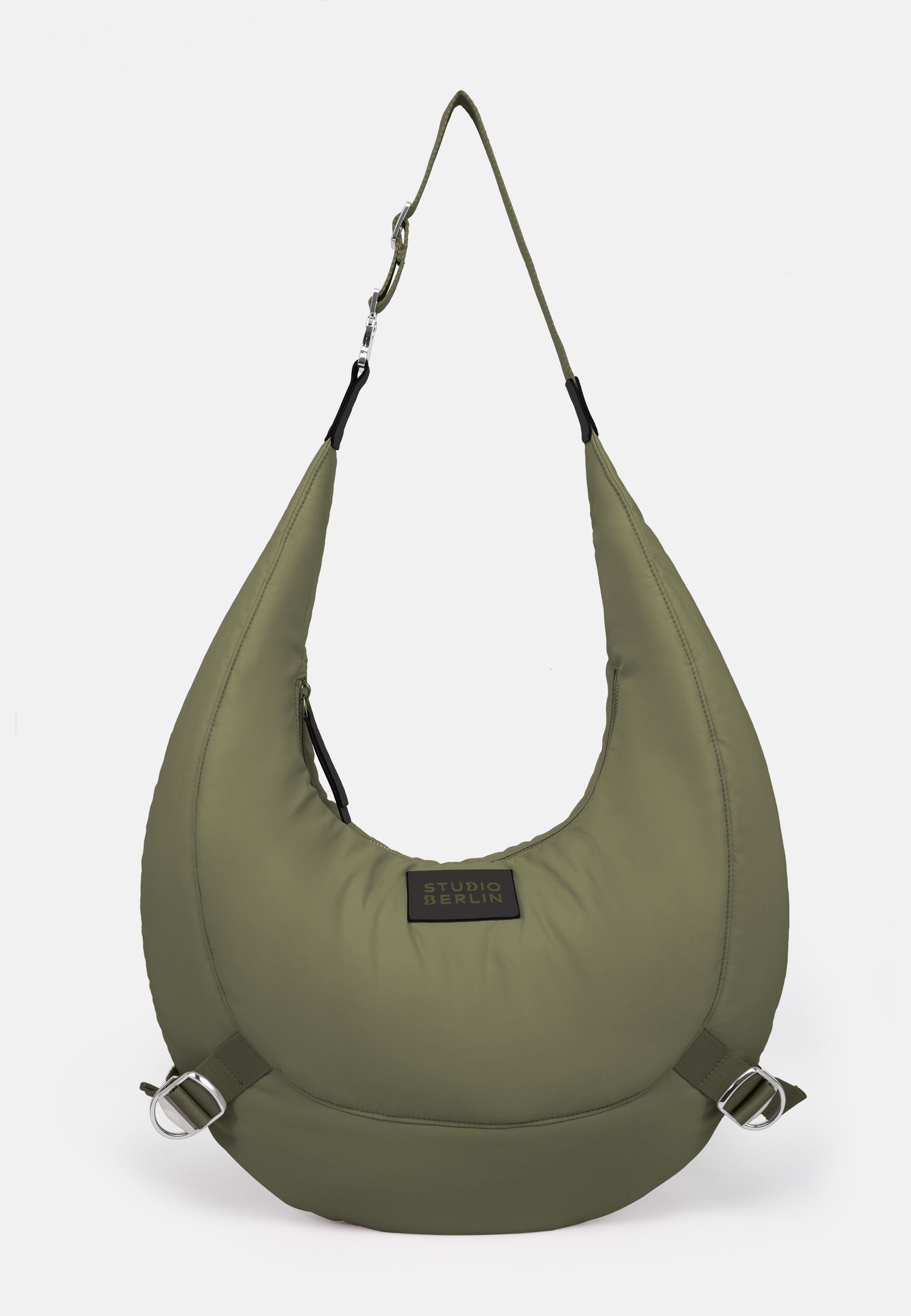 StudioBerlin- Handtaschen>Unisex>Nylontaschen>Crossbody Taschen- MOABIT CITY MATT-black / OS-oatmeal / OS-light grey / OS-sage green / OS-dark khaki / OS-dark navy / OS-dusty pink / OS