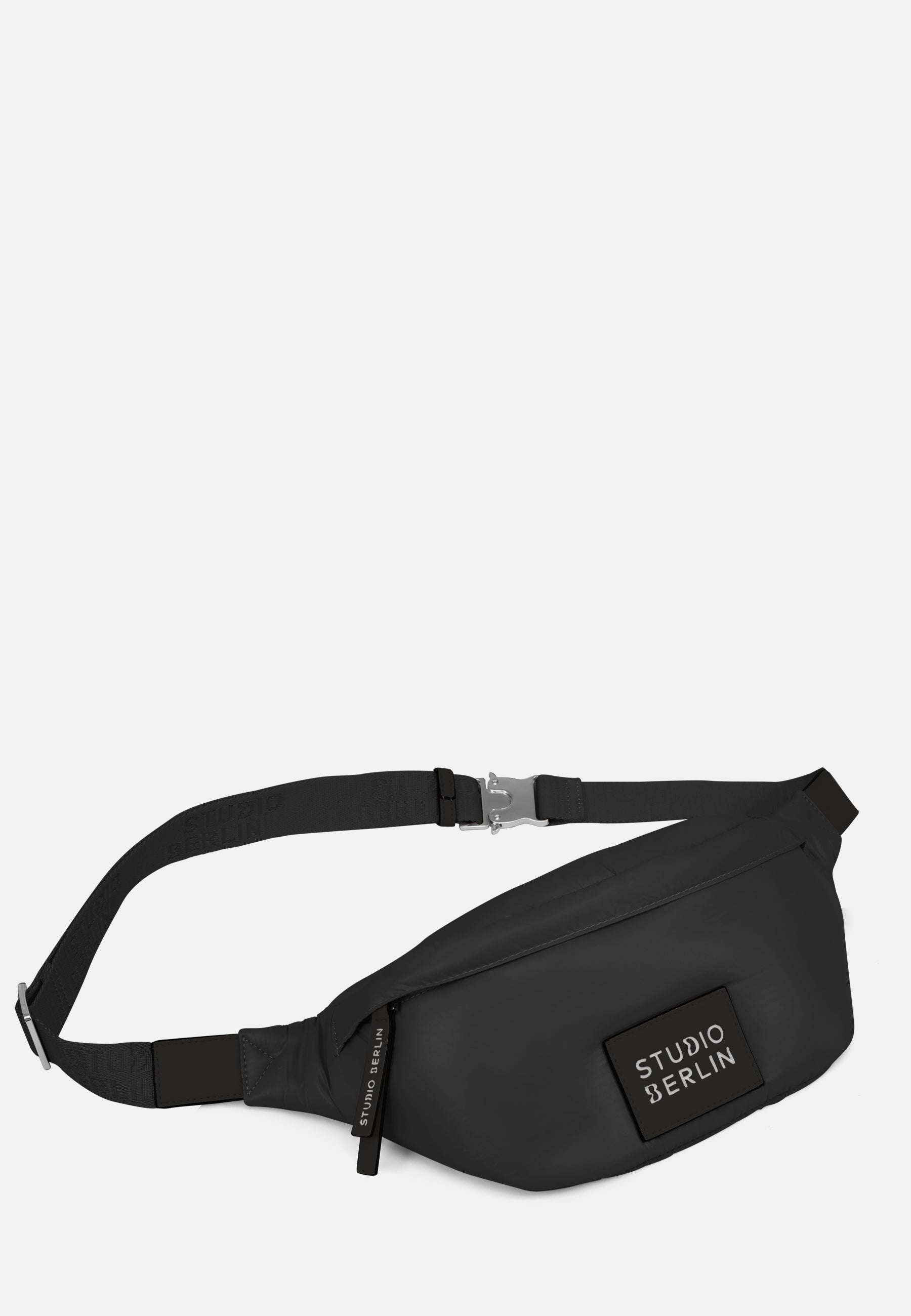 StudioBerlin- Handtaschen>Unisex>Nylontaschen>Crossbody Taschen- SPANDAU MINI SHINY-black / OS-caramel / OS-cobalt blue / OS-peach / OS
