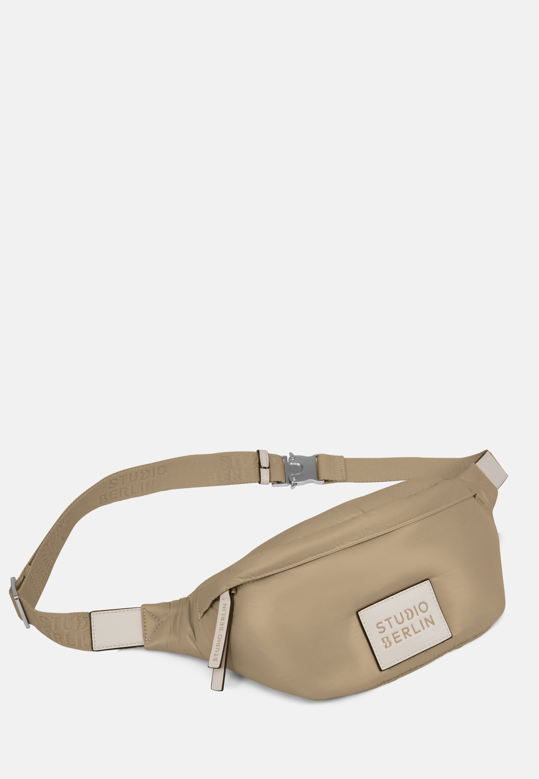 StudioBerlin- Handtaschen>Unisex>Nylontaschen>Crossbody Taschen- SPANDAU MINI SHINY-black / OS-caramel / OS-cobalt blue / OS-peach / OS