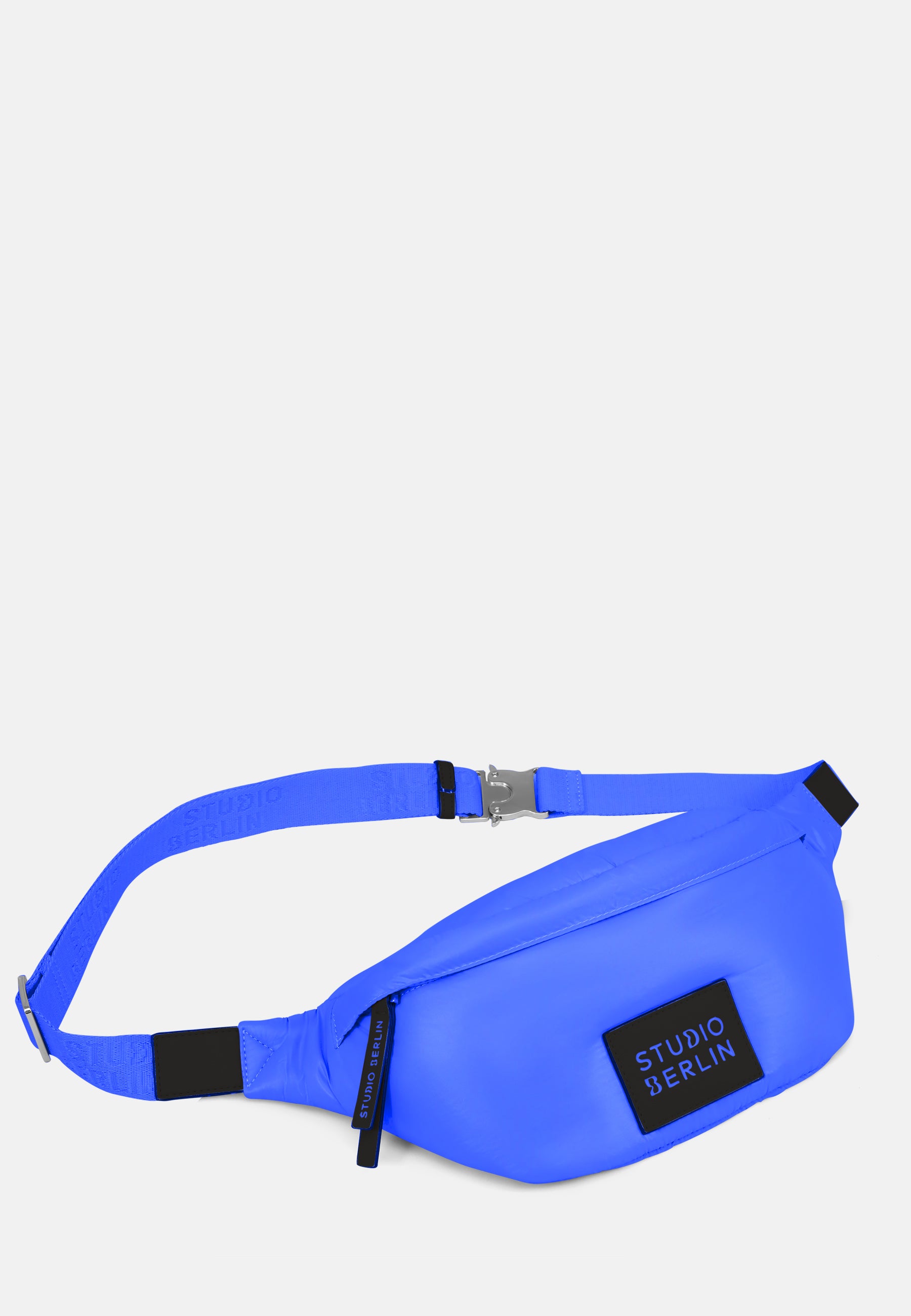 StudioBerlin- Handtaschen>Unisex>Nylontaschen>Crossbody Taschen- SPANDAU MINI SHINY-black / OS-caramel / OS-cobalt blue / OS-peach / OS