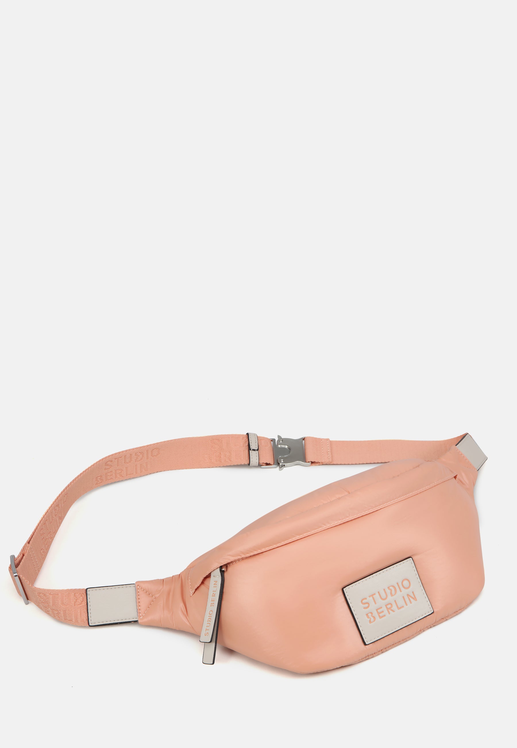 StudioBerlin- Handtaschen>Unisex>Nylontaschen>Crossbody Taschen- SPANDAU MINI SHINY-black / OS-caramel / OS-cobalt blue / OS-peach / OS