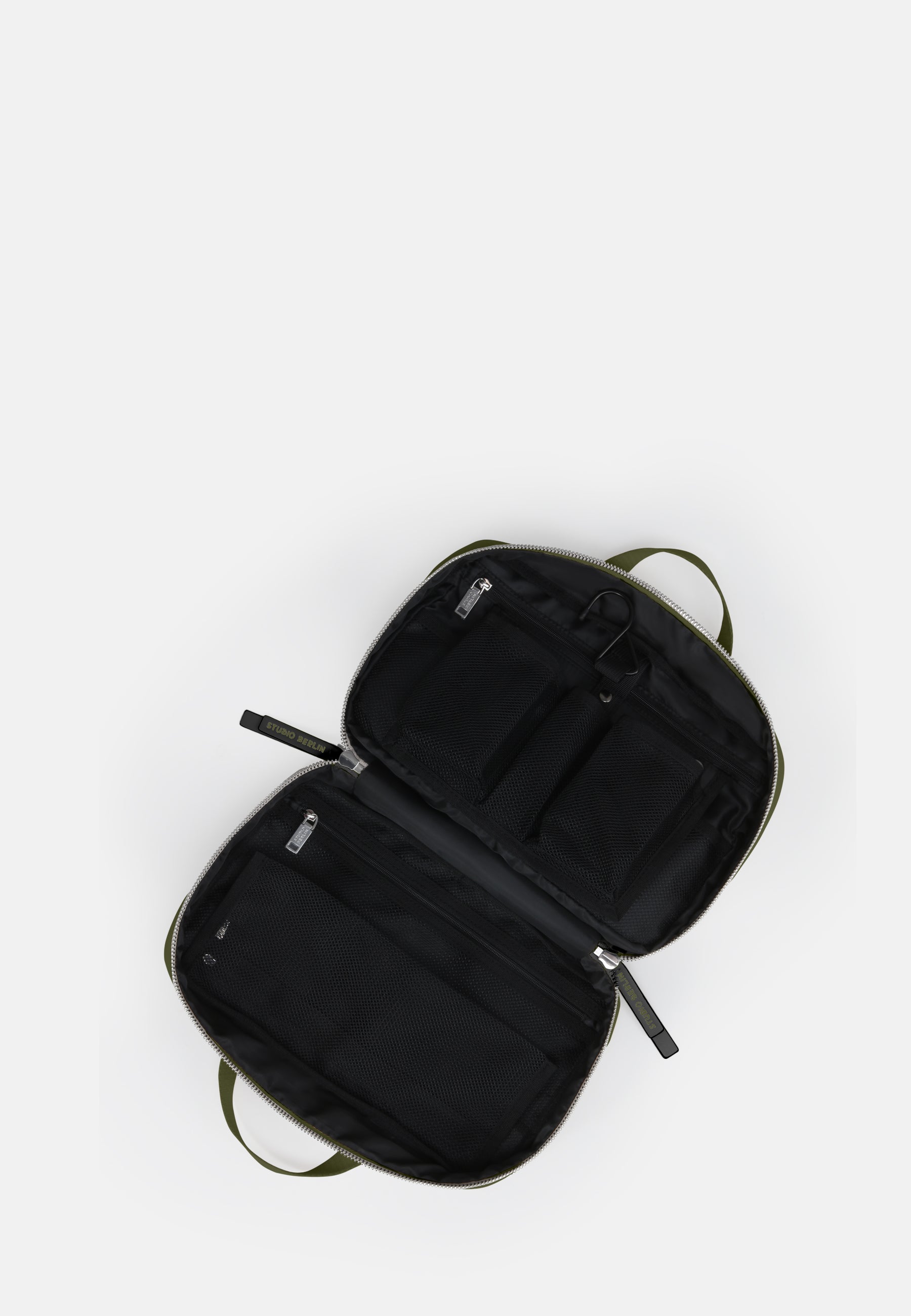 StudioBerlin- Handtaschen>Unisex>Nylontaschen>Kosmetik Taschen- WESTEND TRAVEL MATT-black / OS-oatmeal / OS-dark khaki / OS