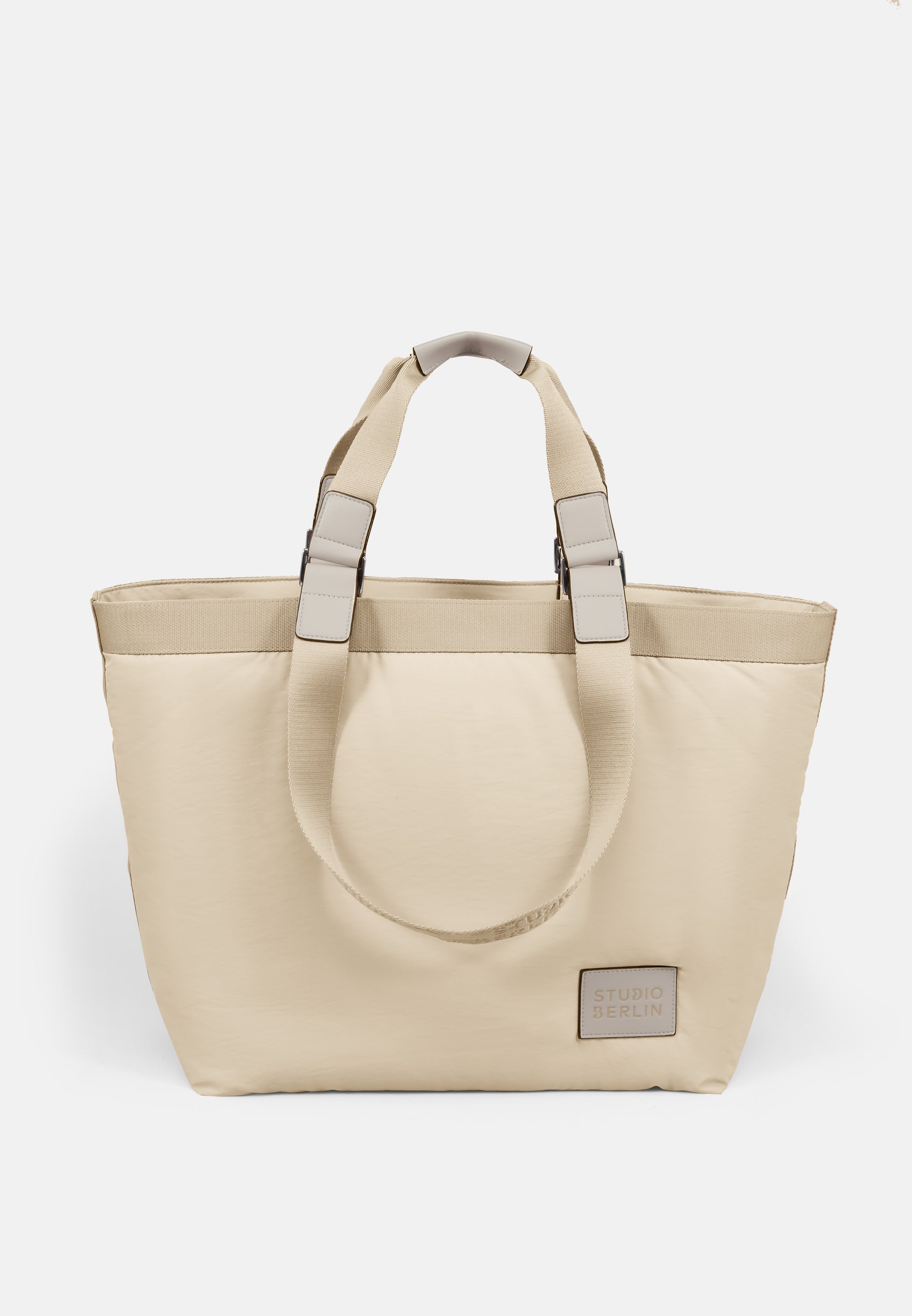 StudioBerlin- Handtaschen>Unisex>Nylontaschen>Schulter Taschen- SCHONEBERG CITY MATT-black / OS-oatmeal / OS-light grey / OS-sage green / OS-dark khaki / OS-dark navy / OS-dusty pink / OS