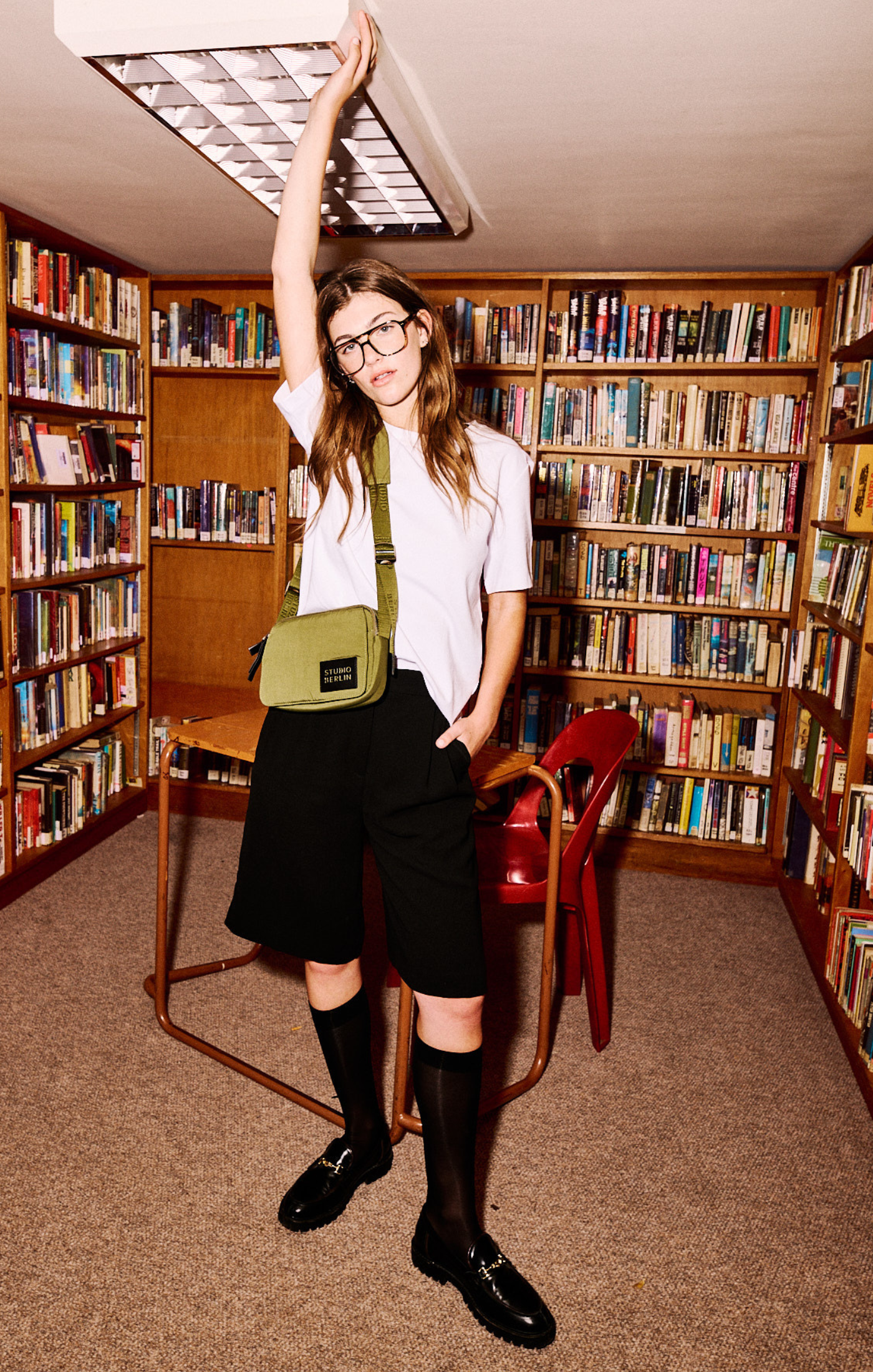 StudioBerlin- Handtaschen>Unisex>Nylontaschen>Crossbody Taschen- DAHLEM MINI MATT-black / OS-oatmeal / OS-light grey / OS-sage green / OS-dark khaki / OS-dark navy / OS-dusty pink / OS 