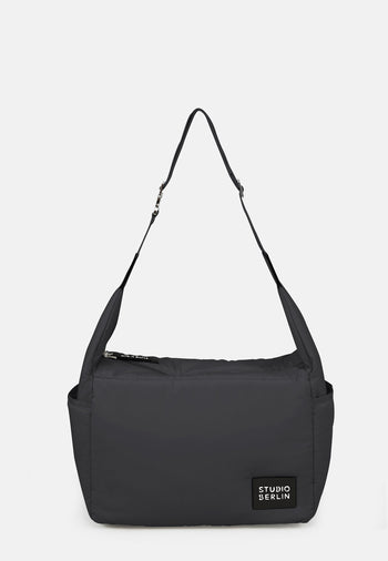 StudioBerlin- Handtaschen>Unisex>Nylontaschen>Crossbody Taschen- FRIEDRICHSHAIN CITY MATT-black / OS-oatmeal / OS-light grey / OS-sage green / OS-dark khaki / OS-dark navy / OS-dusty pink / OS 