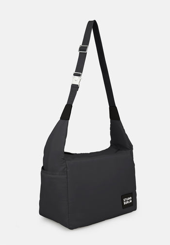 StudioBerlin- Handtaschen>Unisex>Nylontaschen>Crossbody Taschen- FRIEDRICHSHAIN CITY MATT-black / OS-oatmeal / OS-light grey / OS-sage green / OS-dark khaki / OS-dark navy / OS-dusty pink / OS 