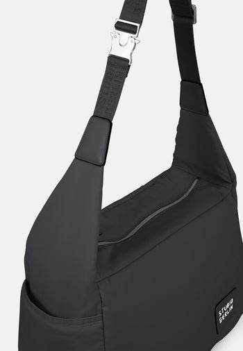 StudioBerlin- Handtaschen>Unisex>Nylontaschen>Crossbody Taschen- FRIEDRICHSHAIN CITY MATT-black / OS-oatmeal / OS-light grey / OS-sage green / OS-dark khaki / OS-dark navy / OS-dusty pink / OS 