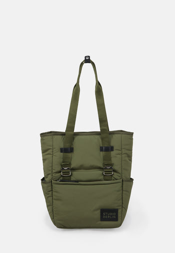 StudioBerlin- Handtaschen>Unisex>Nylontaschen>Rucksäcke- KREUZBERG TRAVEL MATT-black / OS-oatmeal / OS-dark khaki / OS 