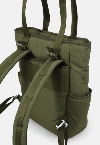 StudioBerlin- Handtaschen>Unisex>Nylontaschen>Rucksäcke- KREUZBERG TRAVEL MATT-black / OS-oatmeal / OS-dark khaki / OS 