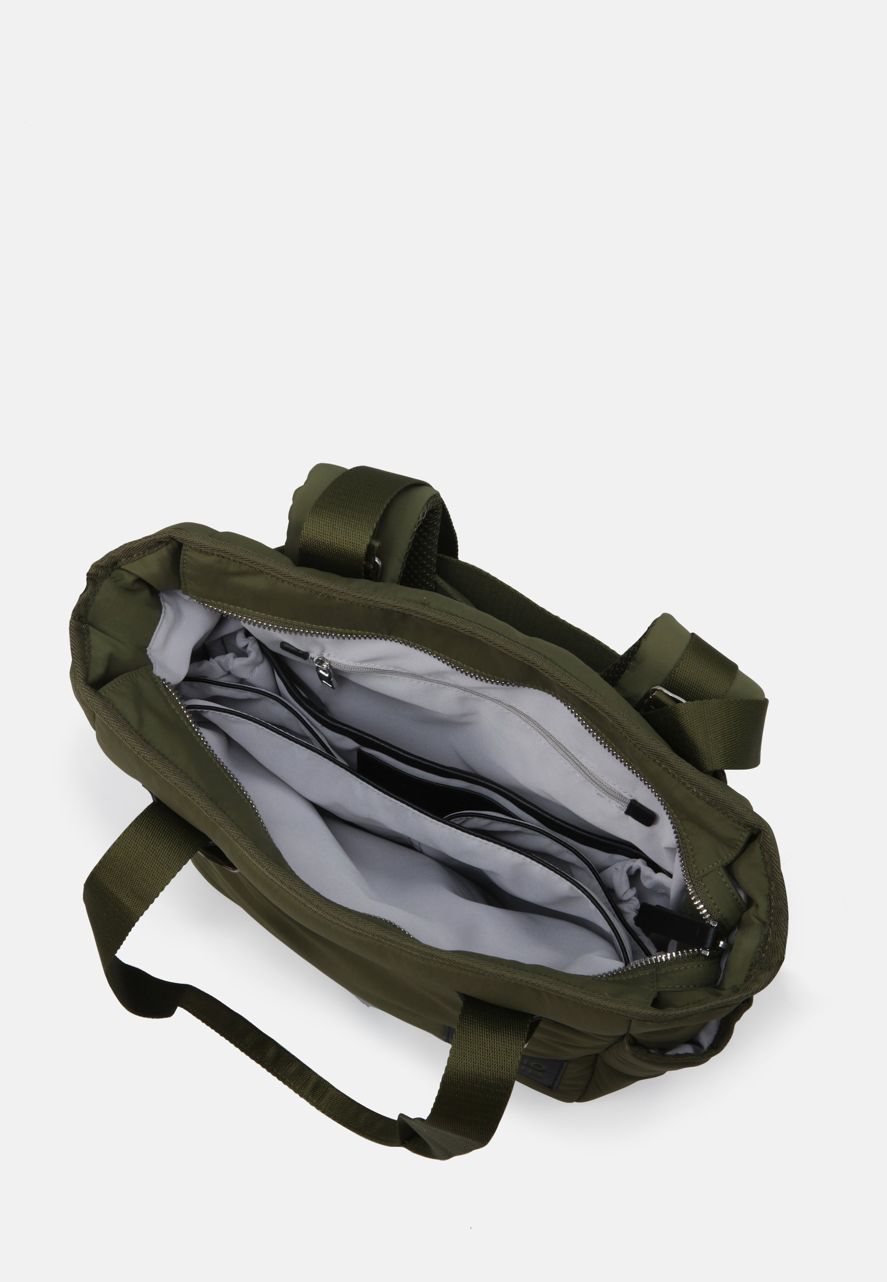 StudioBerlin- Handtaschen>Unisex>Nylontaschen>Rucksäcke- KREUZBERG TRAVEL MATT-black / OS-oatmeal / OS-dark khaki / OS 