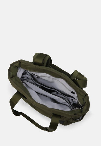 StudioBerlin- Handtaschen>Unisex>Nylontaschen>Rucksäcke- KREUZBERG TRAVEL MATT-black / OS-oatmeal / OS-dark khaki / OS 