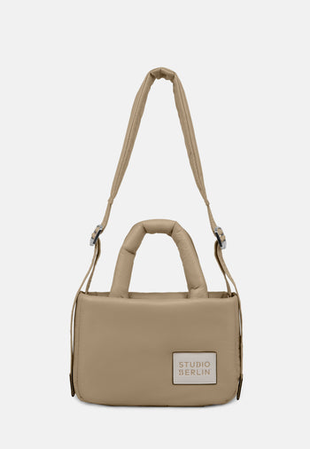 StudioBerlin- Handtaschen>Unisex>Nylontaschen>Crossbody Taschen- MITTE MINI SHINY-black / OS-caramel / OS-cobalt blue / OS-peach / OS 