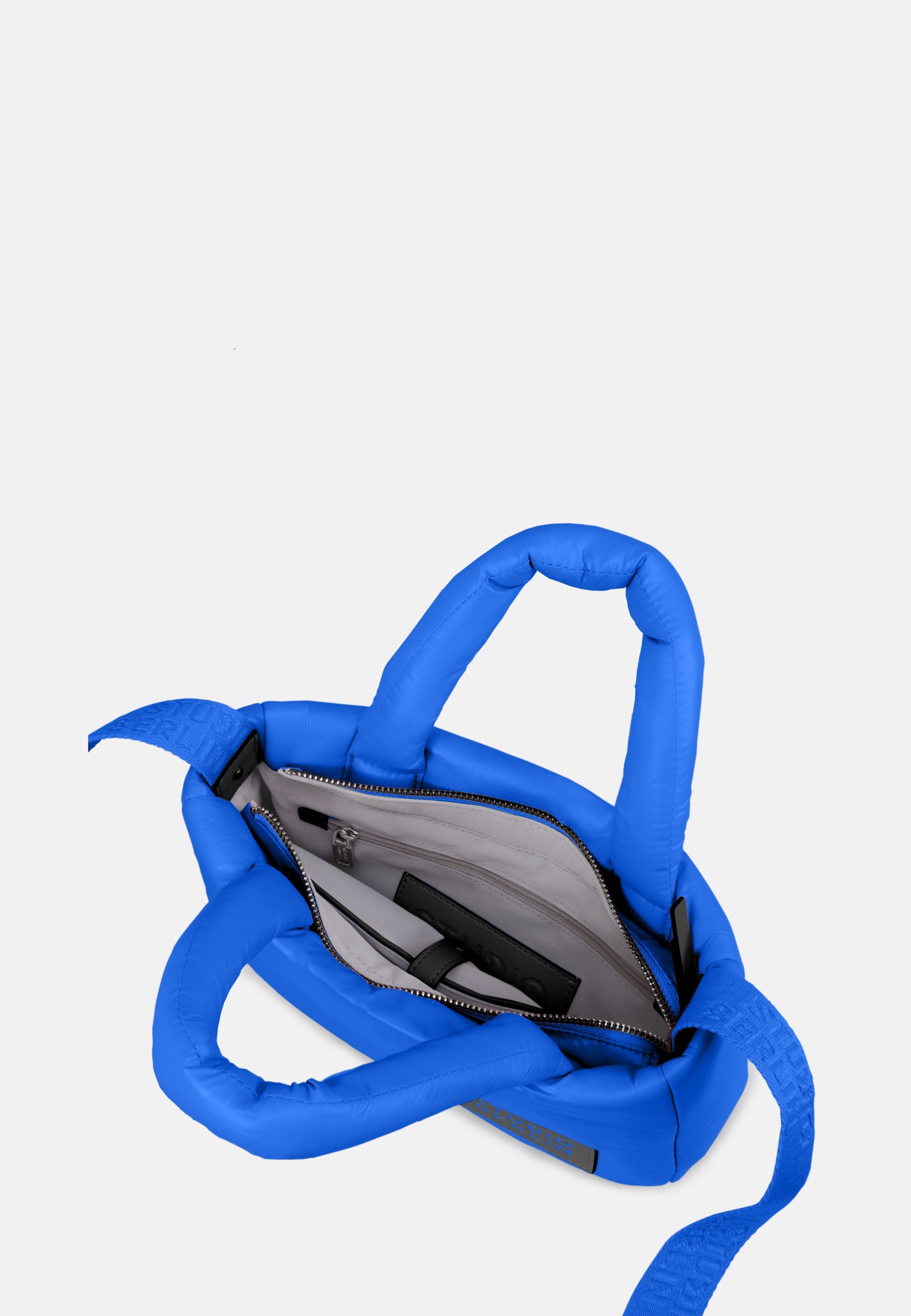 StudioBerlin- Handtaschen>Unisex>Nylontaschen>Crossbody Taschen- MITTE MINI SHINY-black / OS-caramel / OS-cobalt blue / OS-peach / OS 