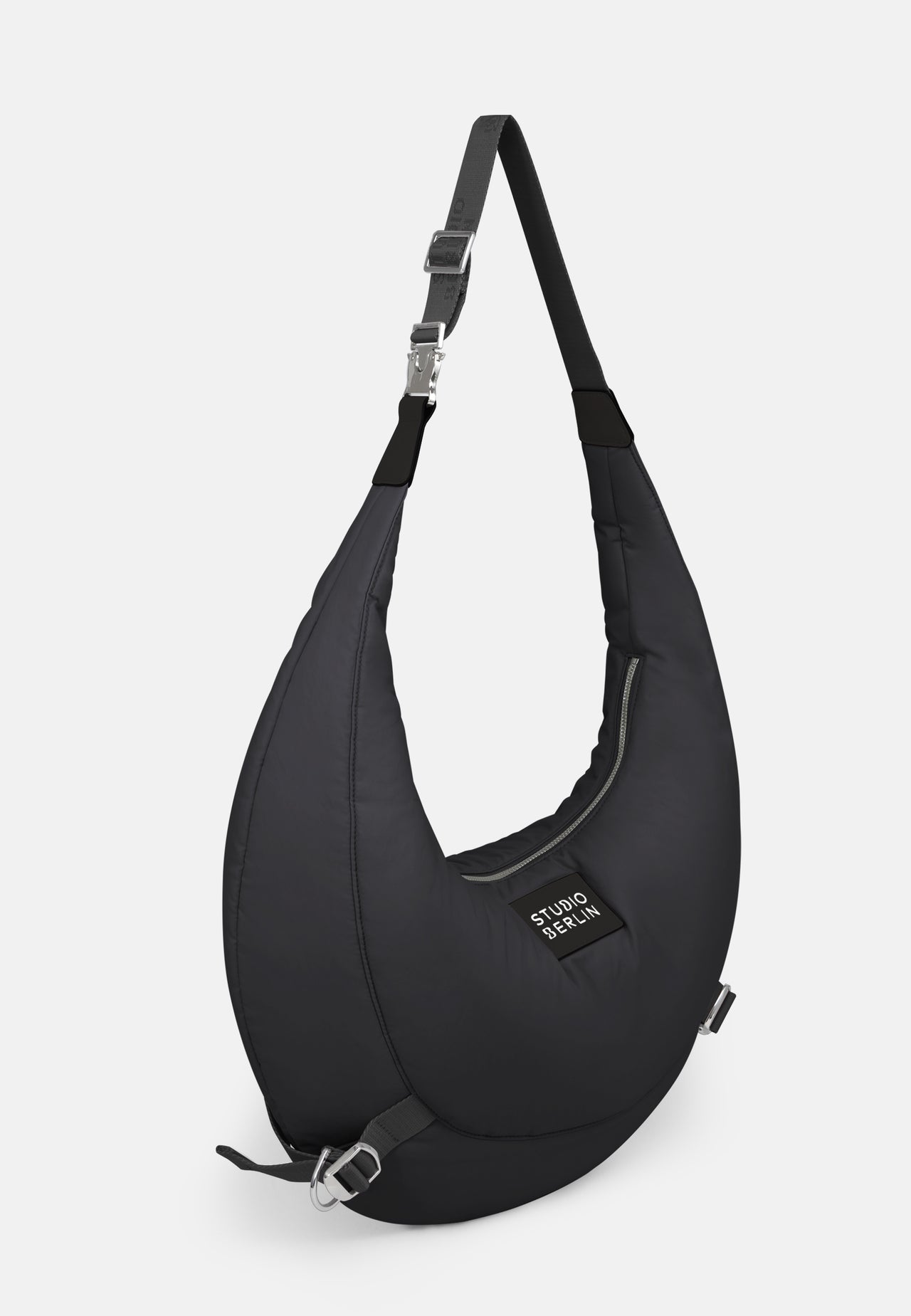 StudioBerlin- Handtaschen>Unisex>Nylontaschen>Crossbody Taschen- MOABIT CITY MATT-black / OS-oatmeal / OS-light grey / OS-sage green / OS-dark khaki / OS-dark navy / OS-dusty pink / OS 