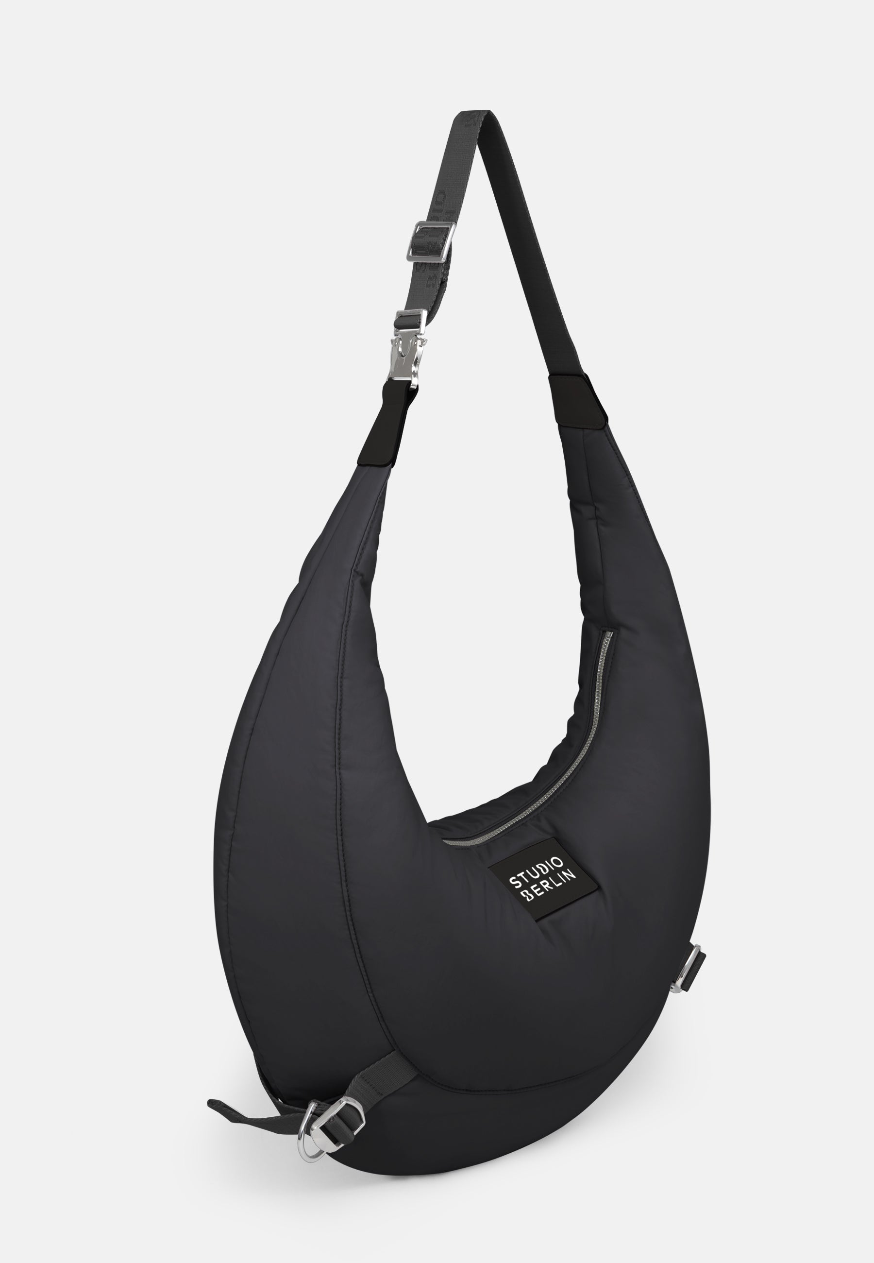 StudioBerlin- Handtaschen>Unisex>Nylontaschen>Crossbody Taschen- MOABIT CITY MATT-black / OS-oatmeal / OS-light grey / OS-sage green / OS-dark khaki / OS-dark navy / OS-dusty pink / OS 