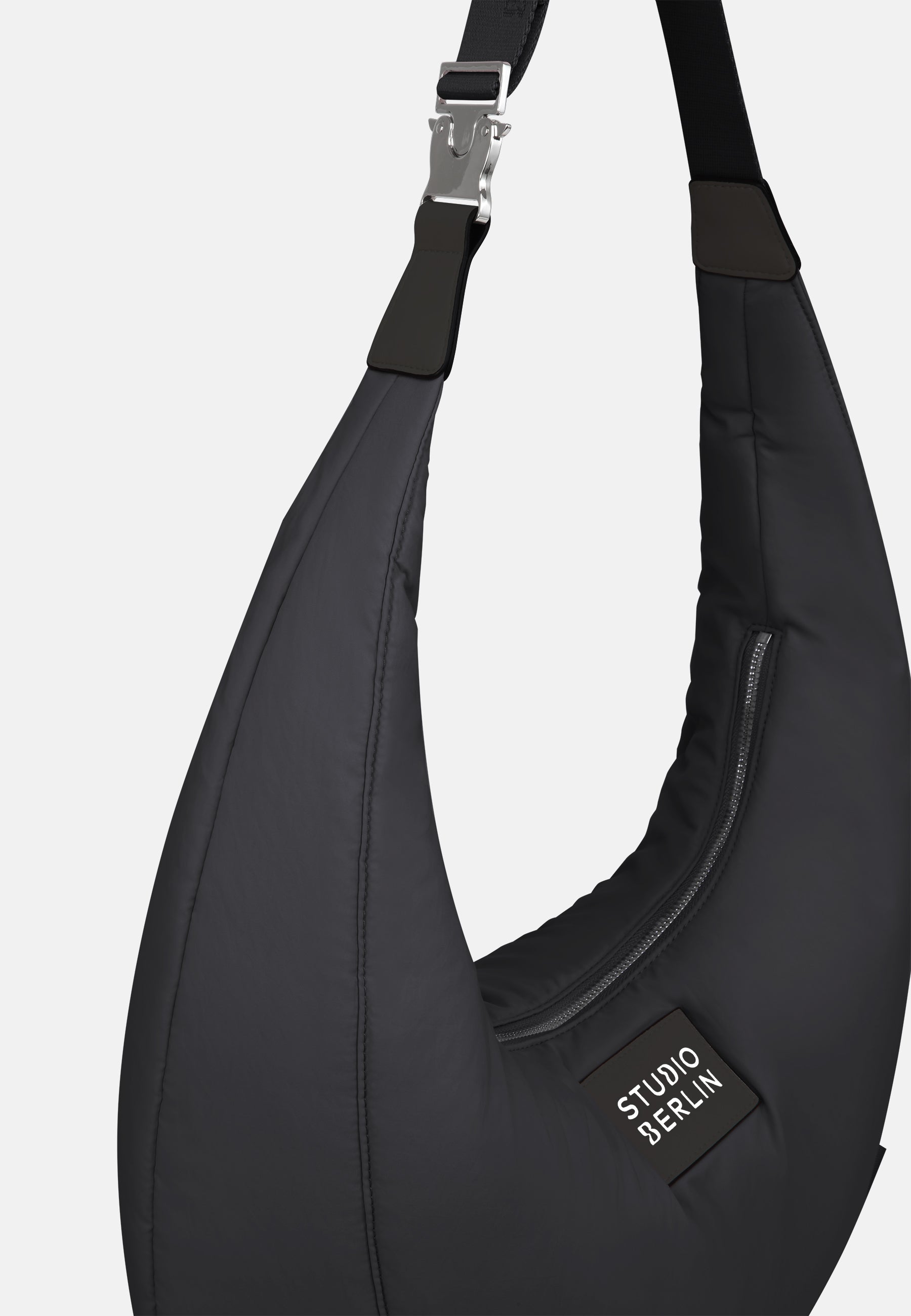 StudioBerlin- Handtaschen>Unisex>Nylontaschen>Crossbody Taschen- MOABIT CITY MATT-black / OS-oatmeal / OS-light grey / OS-sage green / OS-dark khaki / OS-dark navy / OS-dusty pink / OS 