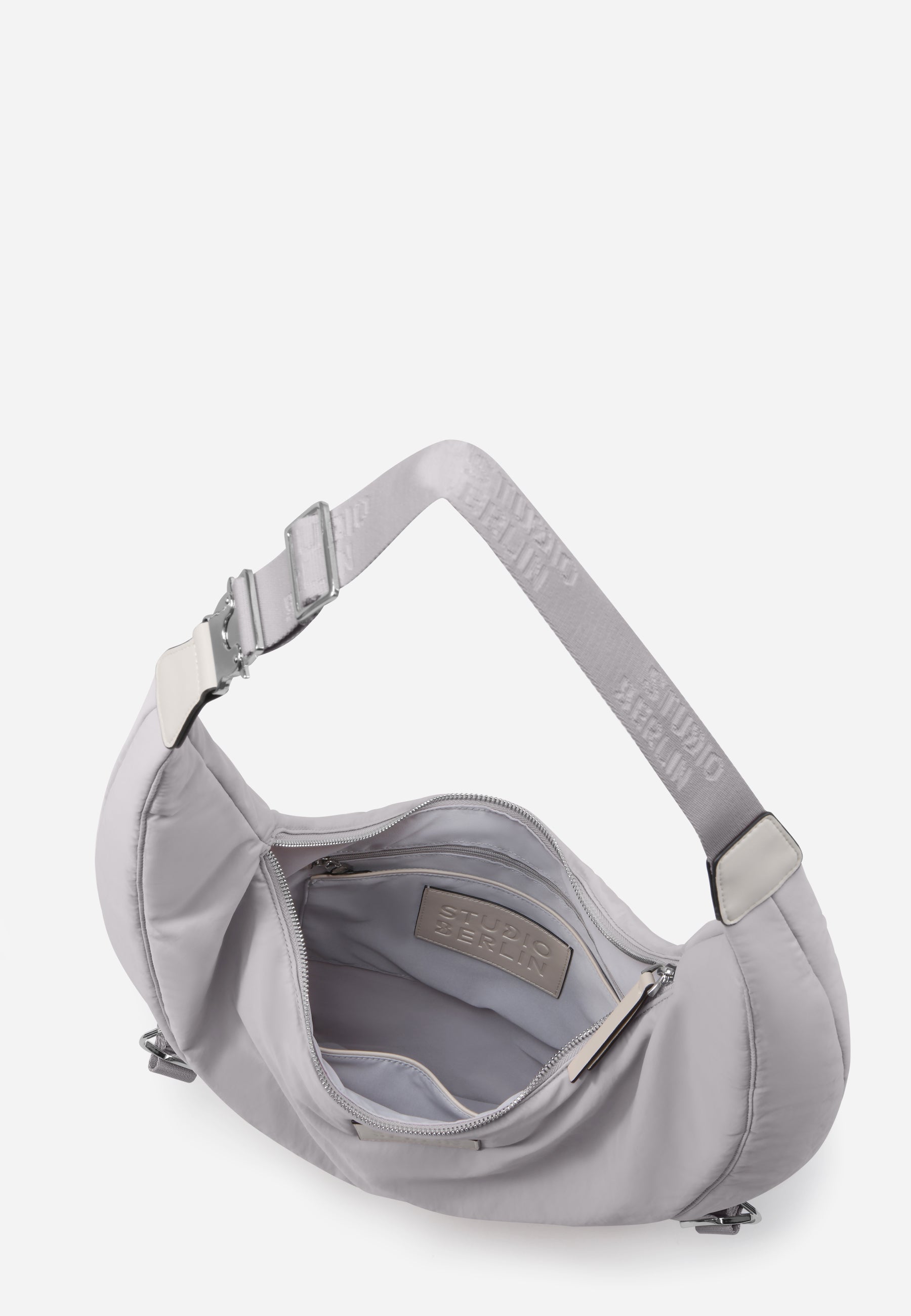 StudioBerlin- Handtaschen>Unisex>Nylontaschen>Crossbody Taschen- MOABIT CITY MATT-black / OS-oatmeal / OS-light grey / OS-sage green / OS-dark khaki / OS-dark navy / OS-dusty pink / OS 