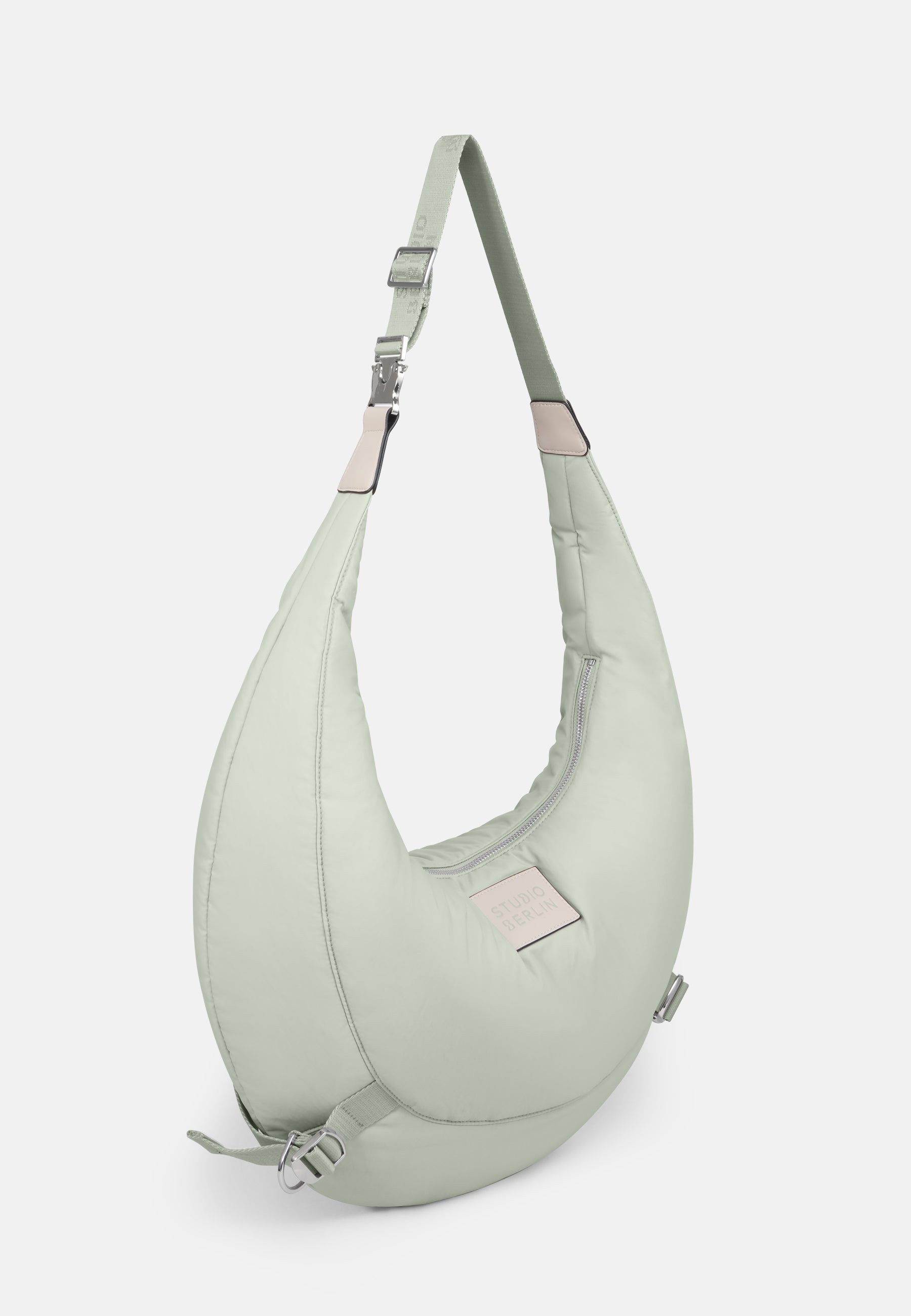 StudioBerlin- Handtaschen>Unisex>Nylontaschen>Crossbody Taschen- MOABIT CITY MATT-black / OS-oatmeal / OS-light grey / OS-sage green / OS-dark khaki / OS-dark navy / OS-dusty pink / OS 