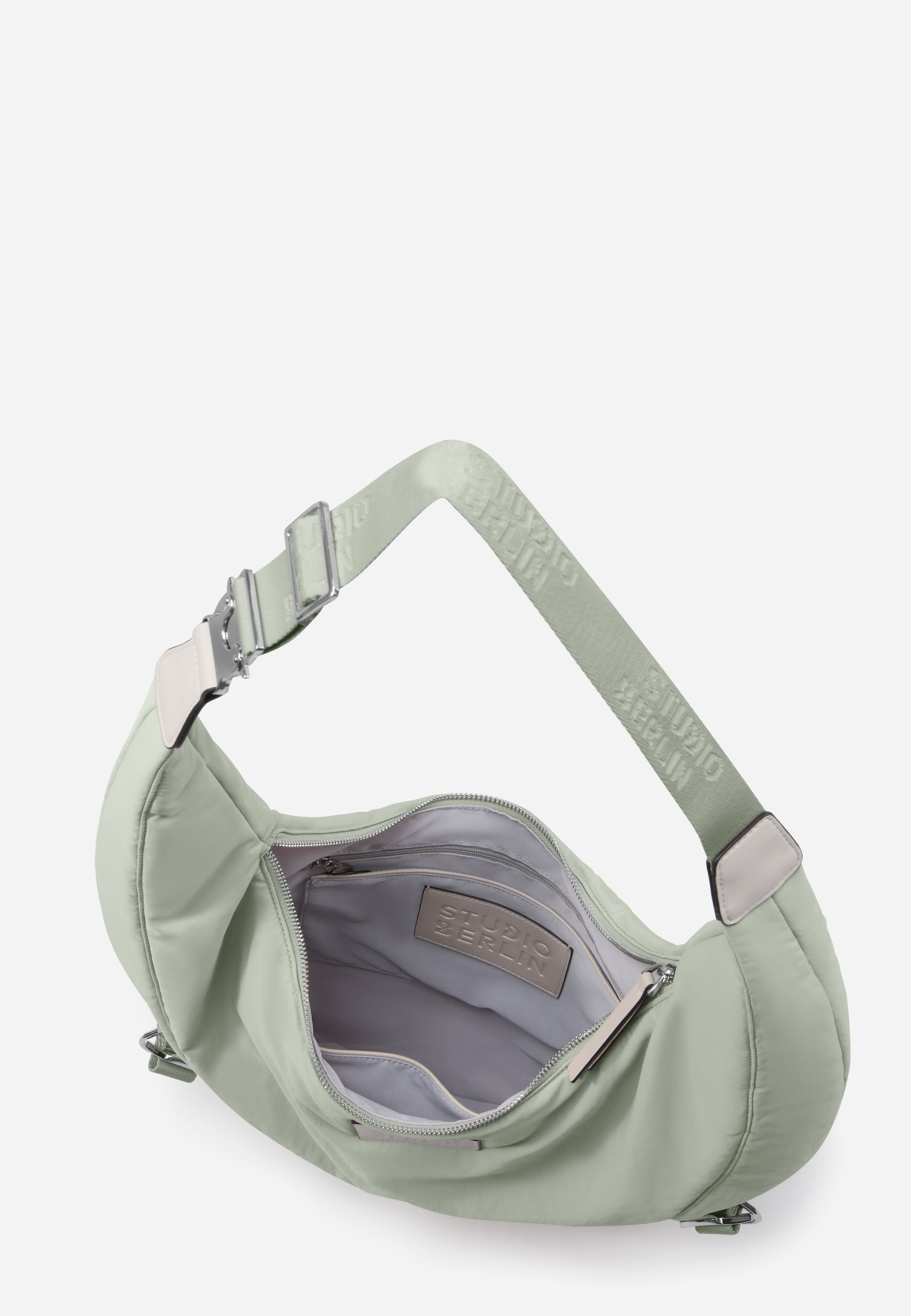 StudioBerlin- Handtaschen>Unisex>Nylontaschen>Crossbody Taschen- MOABIT CITY MATT-black / OS-oatmeal / OS-light grey / OS-sage green / OS-dark khaki / OS-dark navy / OS-dusty pink / OS 