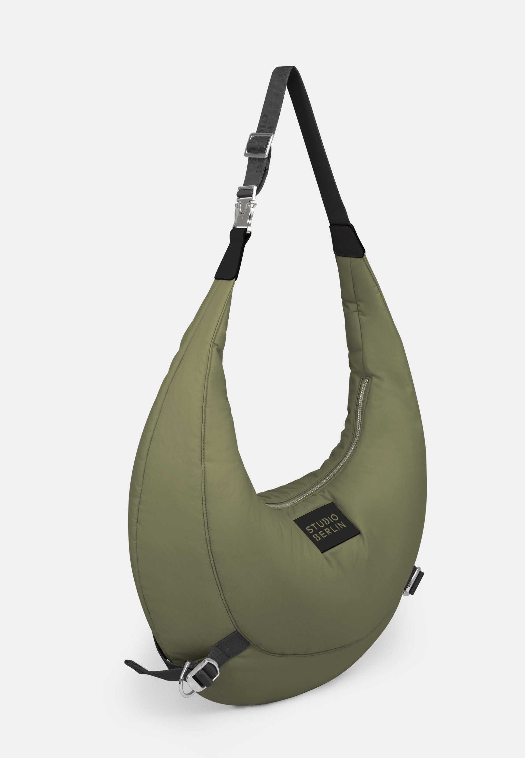 StudioBerlin- Handtaschen>Unisex>Nylontaschen>Crossbody Taschen- MOABIT CITY MATT-black / OS-oatmeal / OS-light grey / OS-sage green / OS-dark khaki / OS-dark navy / OS-dusty pink / OS 