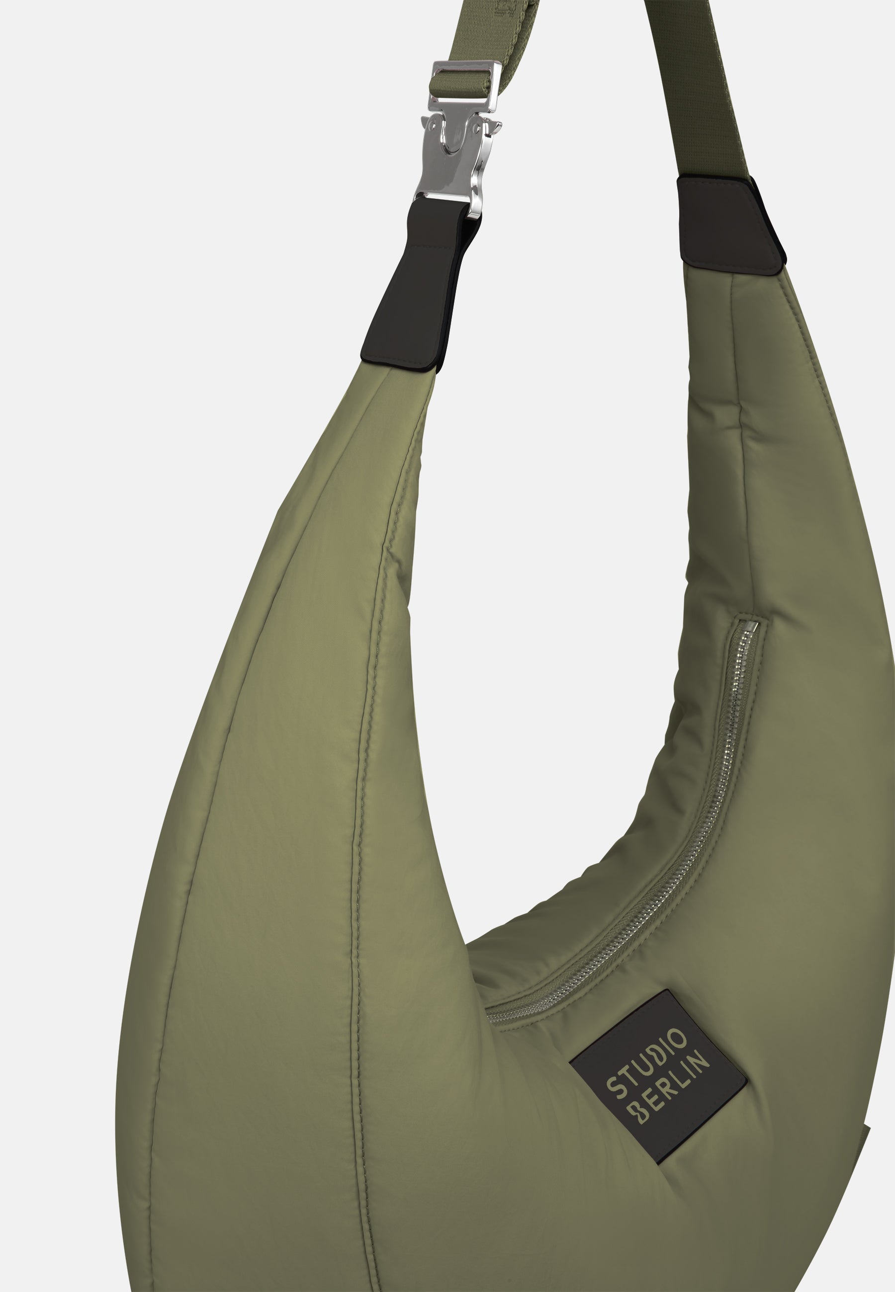 StudioBerlin- Handtaschen>Unisex>Nylontaschen>Crossbody Taschen- MOABIT CITY MATT-black / OS-oatmeal / OS-light grey / OS-sage green / OS-dark khaki / OS-dark navy / OS-dusty pink / OS 