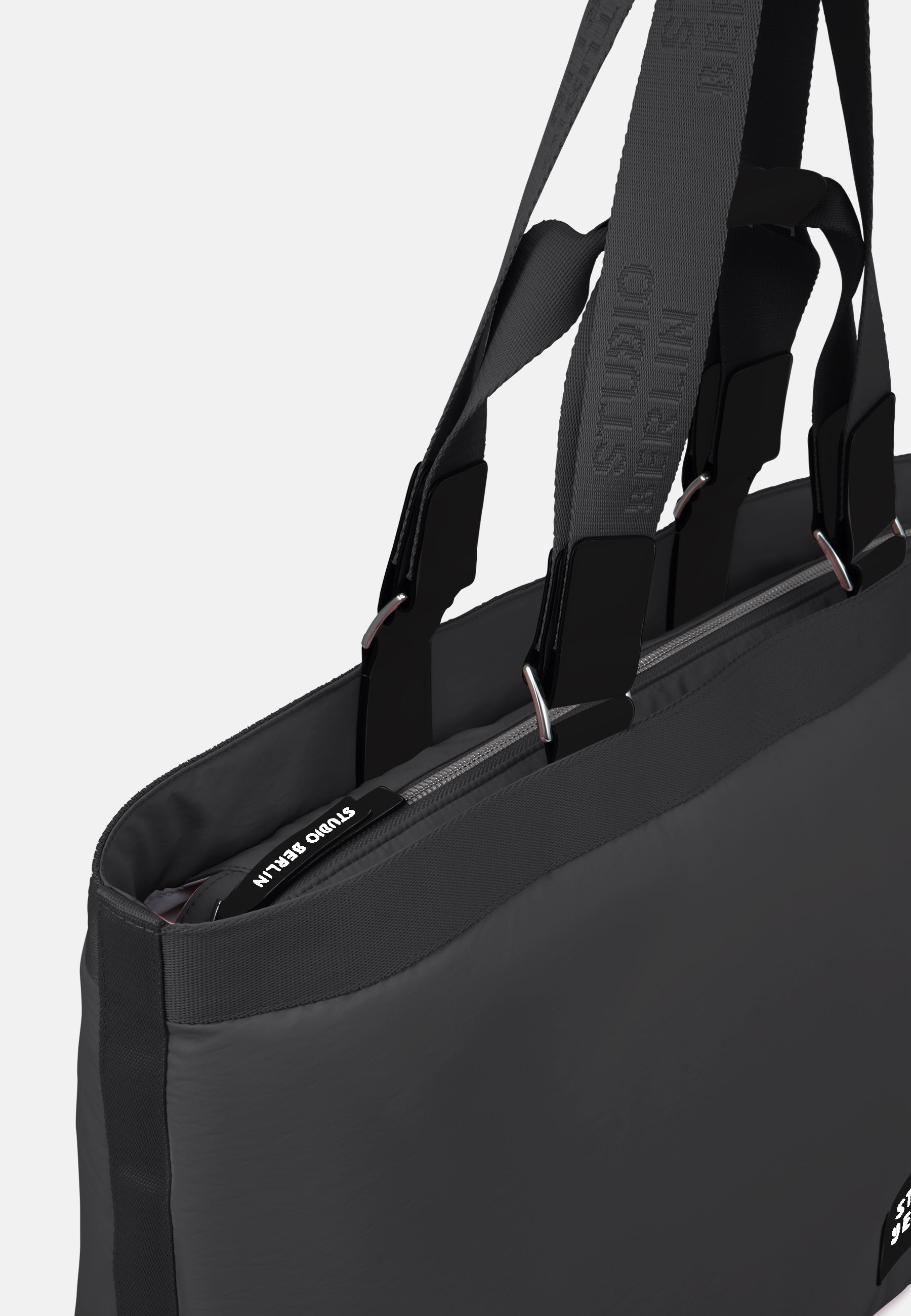 StudioBerlin- Handtaschen>Unisex>Nylontaschen>Schulter Taschen- SCHONEBERG CITY MATT-black / OS-oatmeal / OS-light grey / OS-sage green / OS-dark khaki / OS-dark navy / OS-dusty pink / OS 