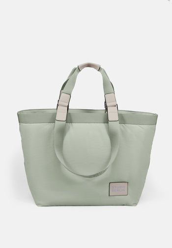 StudioBerlin- Handtaschen>Unisex>Nylontaschen>Schulter Taschen- SCHONEBERG CITY MATT-black / OS-oatmeal / OS-light grey / OS-sage green / OS-dark khaki / OS-dark navy / OS-dusty pink / OS 