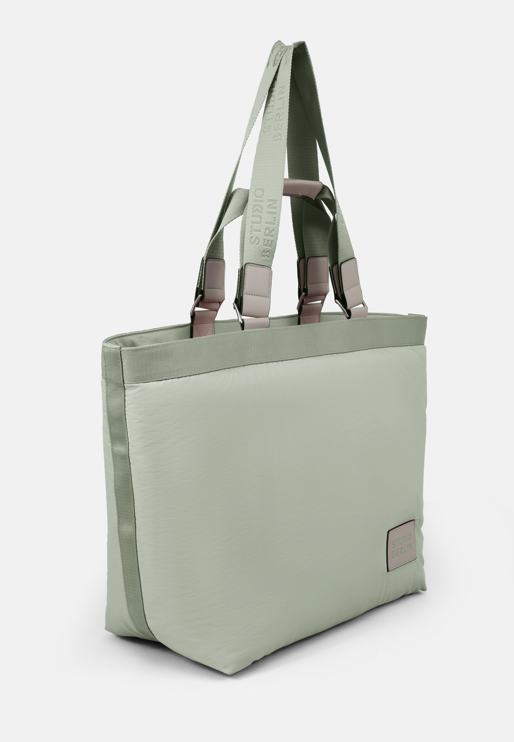 StudioBerlin- Handtaschen>Unisex>Nylontaschen>Schulter Taschen- SCHONEBERG CITY MATT-black / OS-oatmeal / OS-light grey / OS-sage green / OS-dark khaki / OS-dark navy / OS-dusty pink / OS 