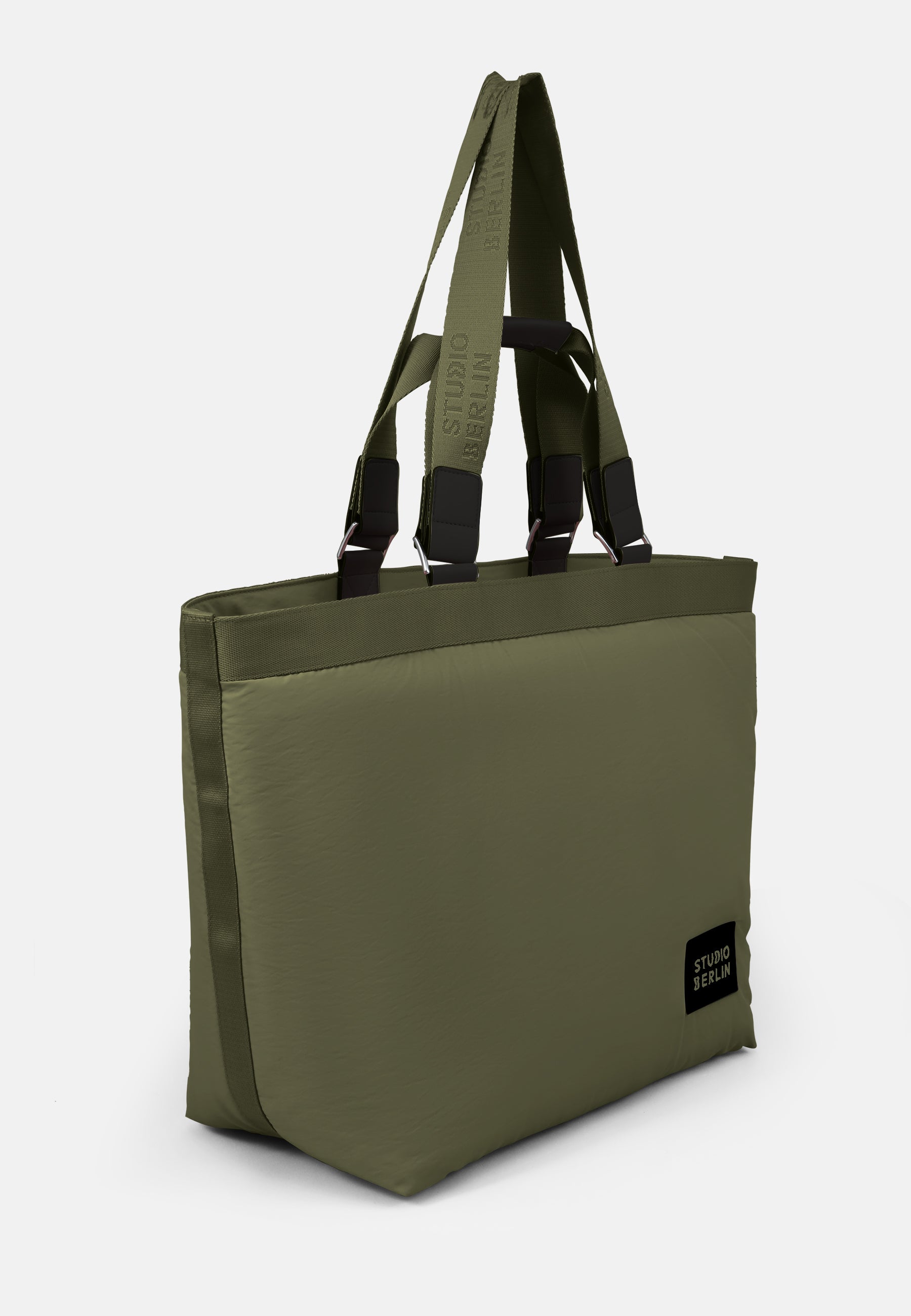 StudioBerlin- Handtaschen>Unisex>Nylontaschen>Schulter Taschen- SCHONEBERG CITY MATT-black / OS-oatmeal / OS-light grey / OS-sage green / OS-dark khaki / OS-dark navy / OS-dusty pink / OS 