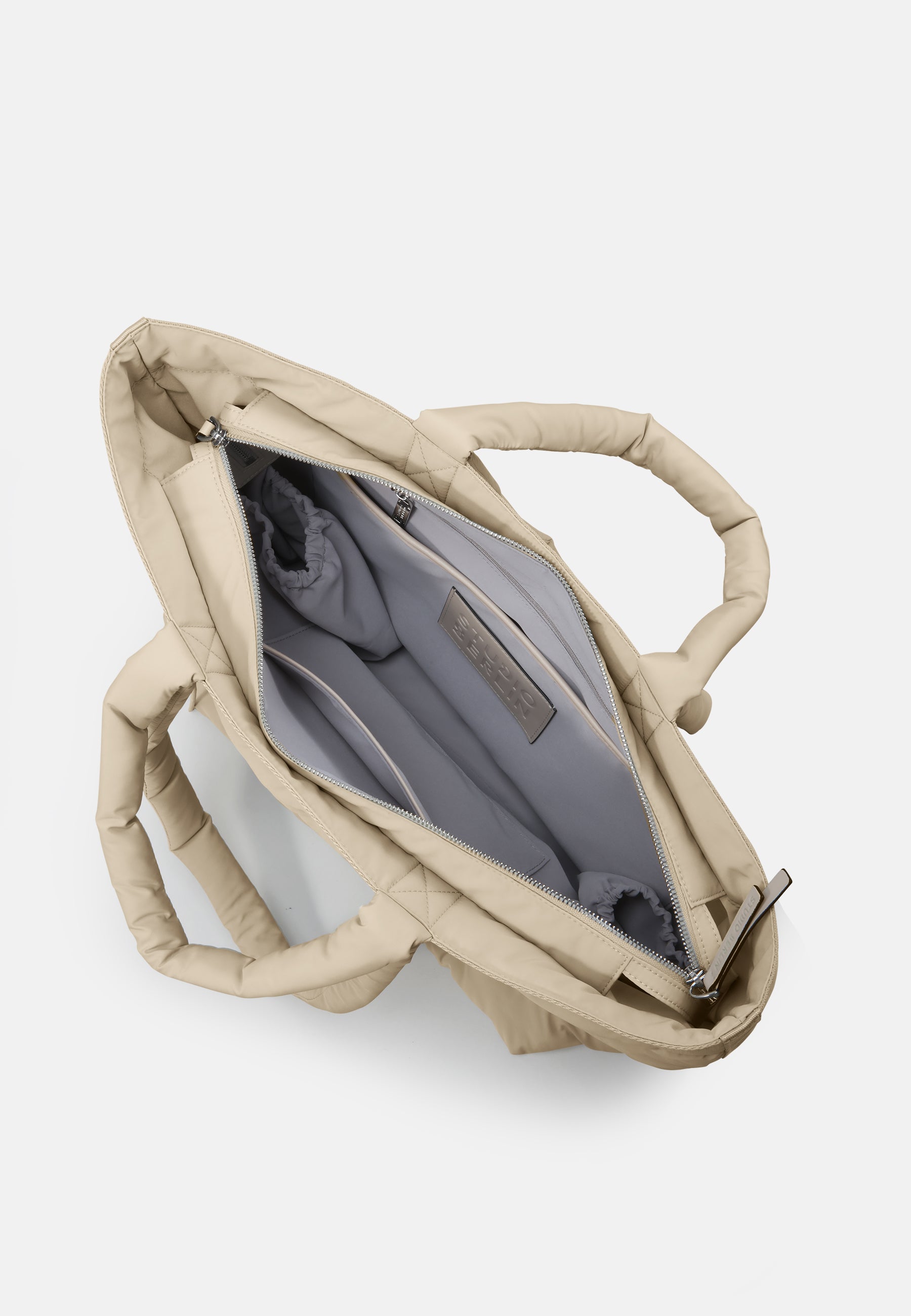 StudioBerlin- Handtaschen>Unisex>Nylontaschen>Schulter Taschen- SCHONEBERG CITY PUFFY-oatmeal / OS-sage green / OS-dark navy / OS-dusty pink / OS 