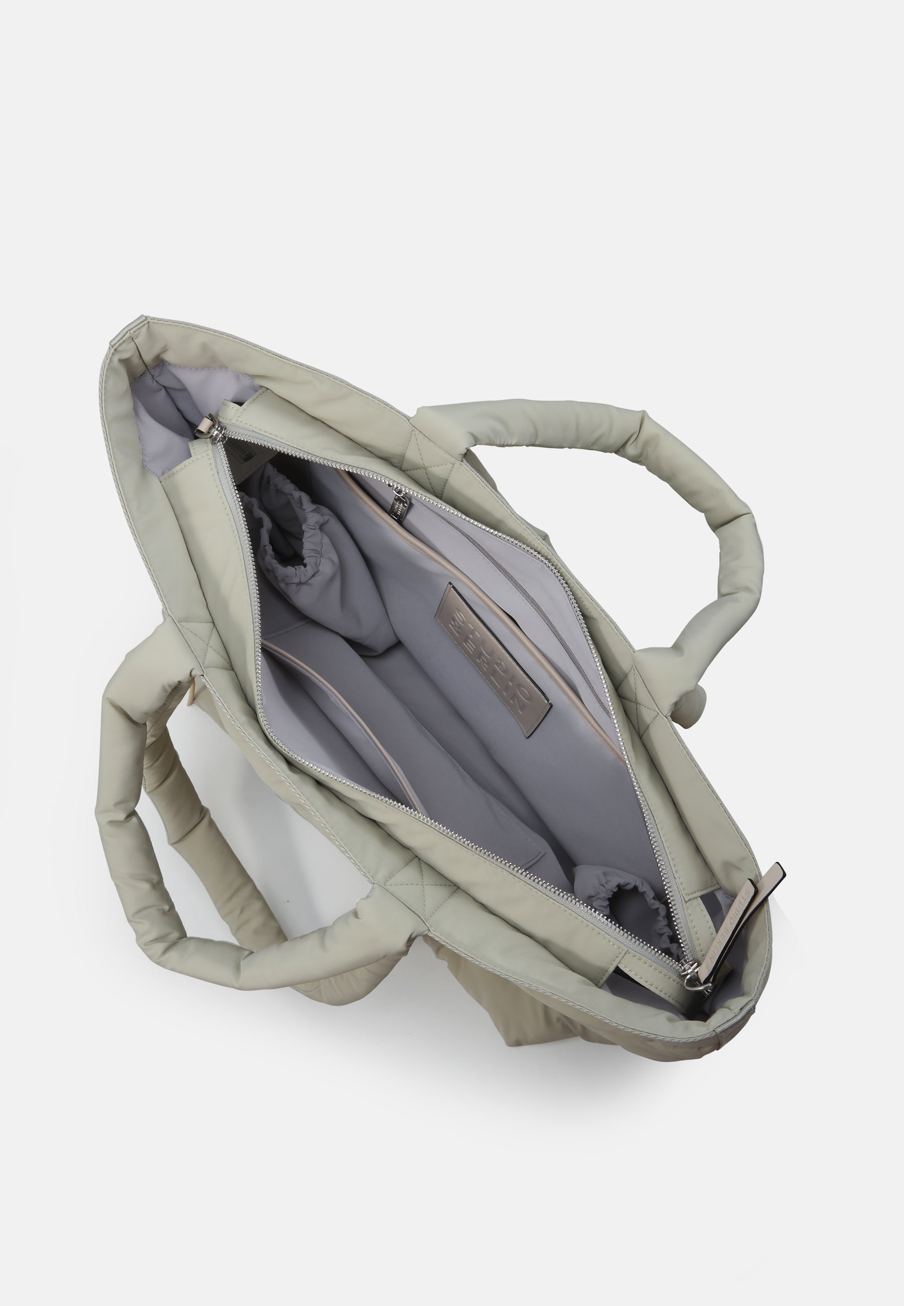 StudioBerlin- Handtaschen>Unisex>Nylontaschen>Schulter Taschen- SCHONEBERG CITY PUFFY-oatmeal / OS-sage green / OS-dark navy / OS-dusty pink / OS 