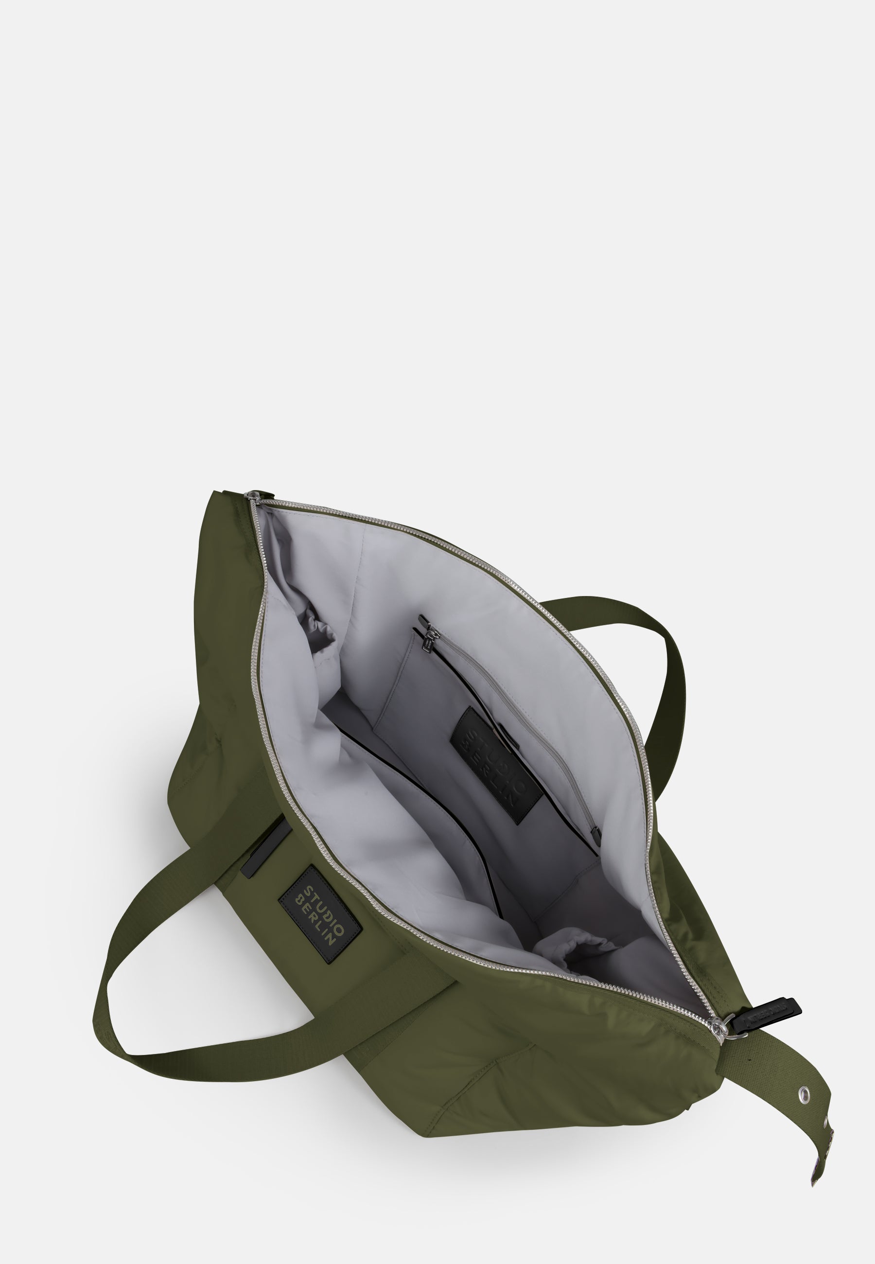 StudioBerlin- Handtaschen>Unisex>Nylontaschen>Schulter Taschen- WEDDING TRAVEL MATT-black / OS-oatmeal / OS-dark khaki / OS 