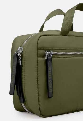 StudioBerlin- Handtaschen>Unisex>Nylontaschen>Kosmetik Taschen- WESTEND TRAVEL MATT-black / OS-oatmeal / OS-dark khaki / OS 