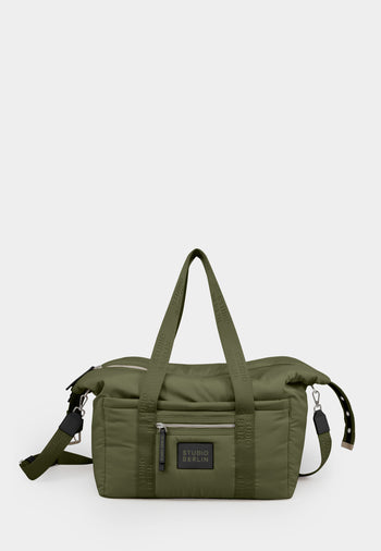 StudioBerlin- Handtaschen>Unisex>Nylontaschen>Schulter Taschen- WEDDING TRAVEL MATT-black / OS-oatmeal / OS-dark khaki / OS 