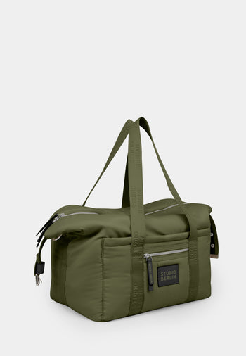 StudioBerlin- Handtaschen>Unisex>Nylontaschen>Schulter Taschen- WEDDING TRAVEL MATT-black / OS-oatmeal / OS-dark khaki / OS 